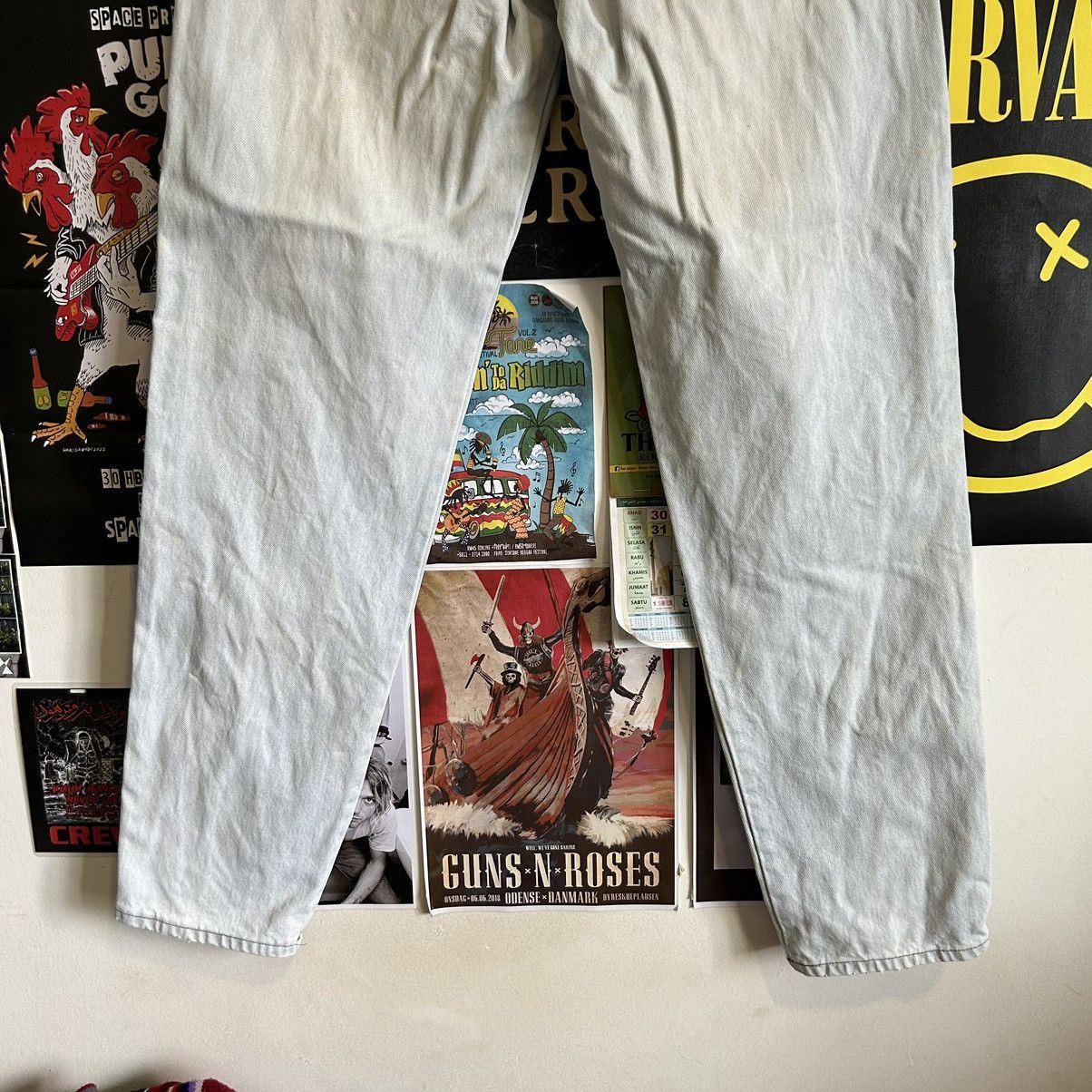 Levi's Vintage Levi’s 636 Japanese Washed Blue Denim Size US 31 - 7 Thumbnail