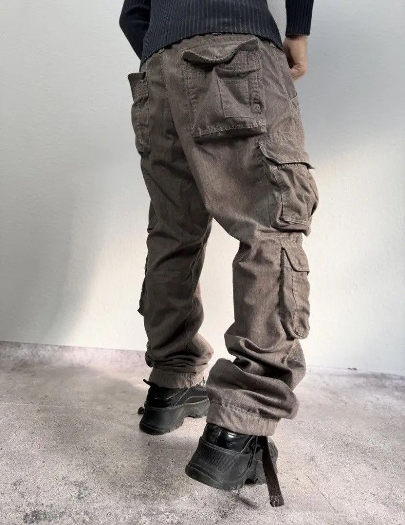 14th Addiction × Japanese Brand × Le Grande Bleu (L.G.B.) Junya Watanabe Style G Star Raw Cargo Pants Bondage GOA Size US 34 / EU 50 - 15 Thumbnail