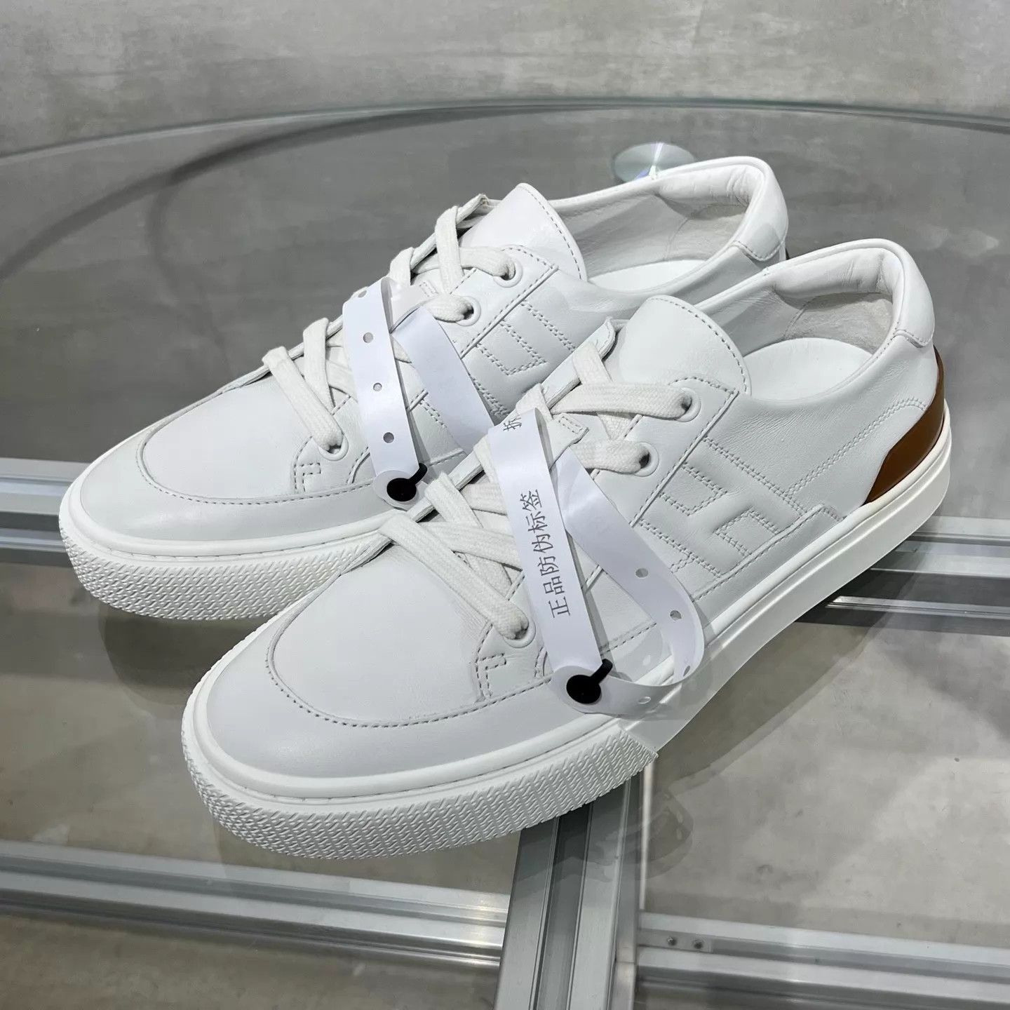 Hermes Hermes Deep white sneakers BNIB EUR 40 Size US 7 / EU 40 - 2 Thumbnail