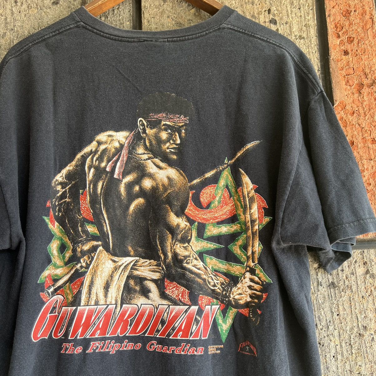 Fruit Of The Loom × Vintage VTG '90s Filipino Strength Tee Shirt