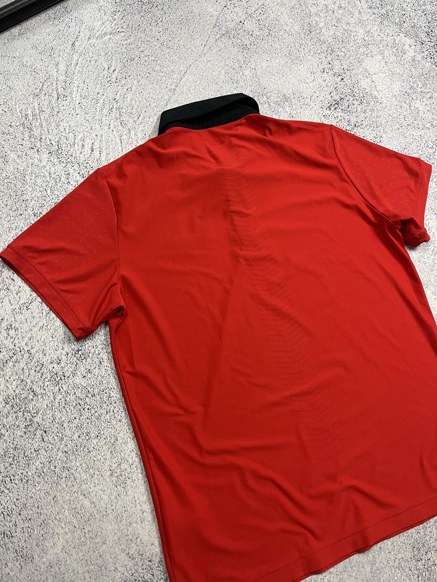 Nike Nike Roger Federer RF 2009 US Open NYC Tennis Red Polo Shirt Size US L / EU 52-54 / 3 - 7 Thumbnail