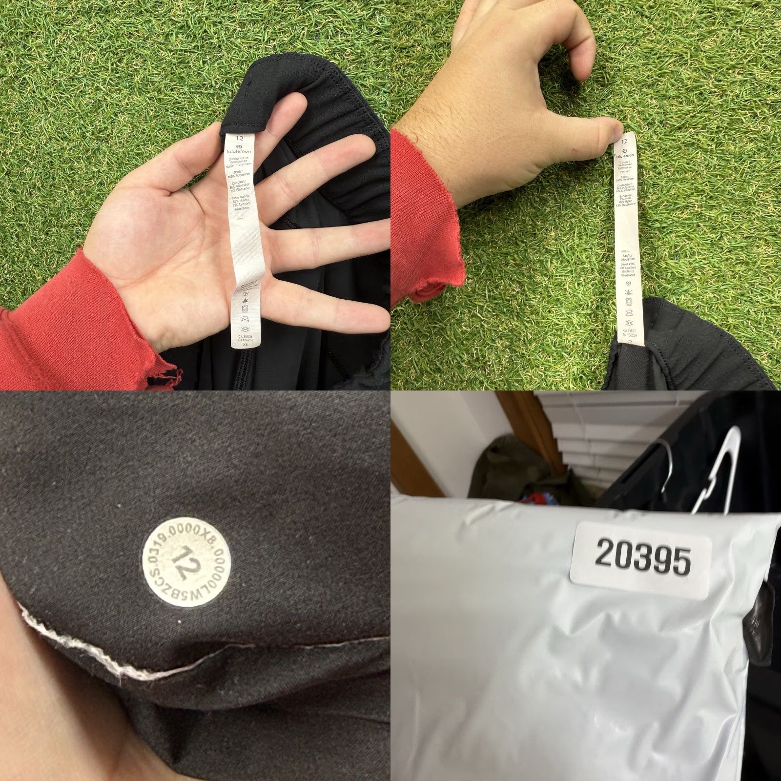 Lululemon Lululemon Track Pants Womens 12 Black On The Right Split Hem Relaxed Fit Gym Size 34" / US 12 / IT 48 - 9 Thumbnail