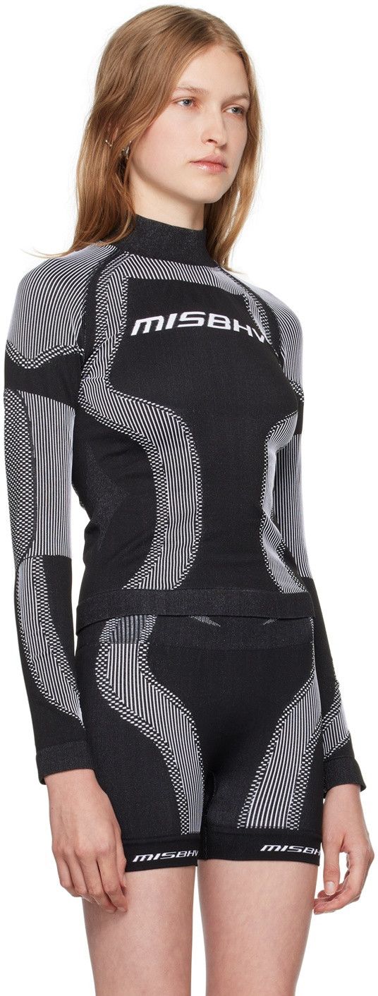 Misbhv o1mle0425 Sport Long Sleeve T-Shirt in Black Size XS / US 0-2 / IT 36-38 - 2 Thumbnail
