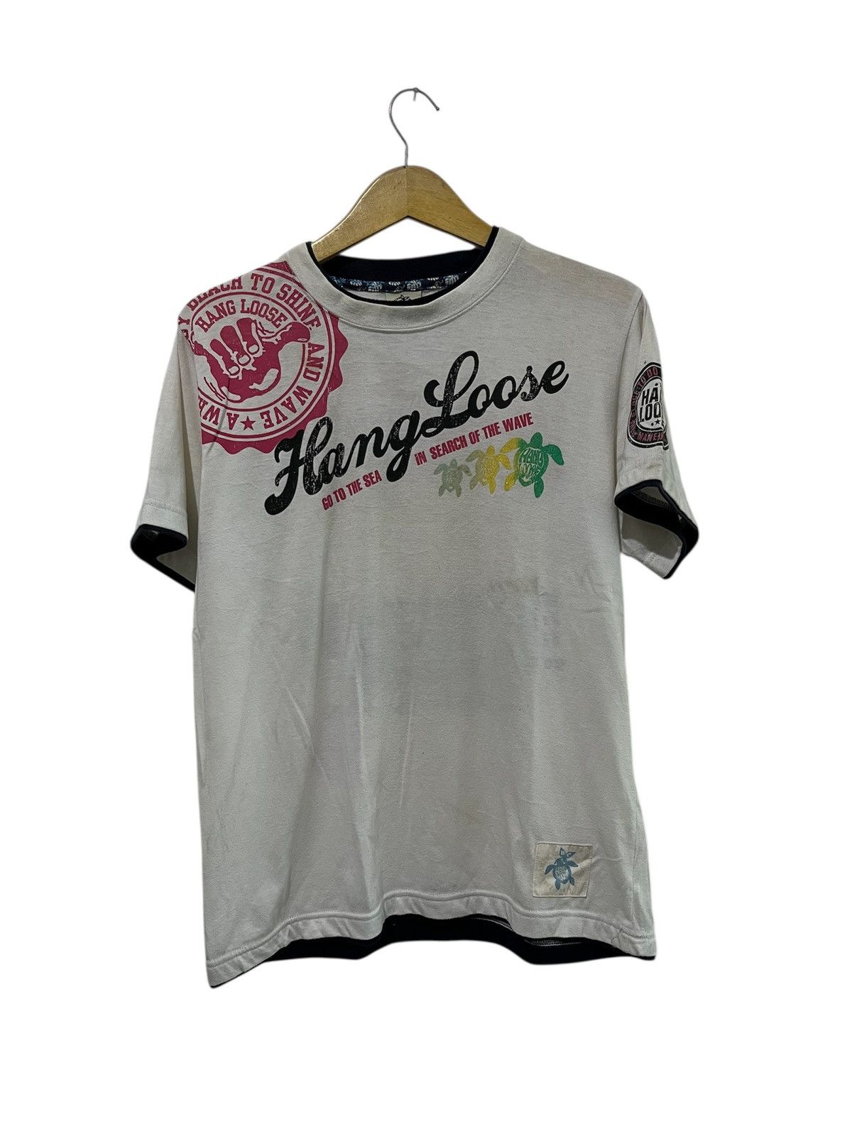 Japanese Brand Japanese Double Layer Hang lose Aloha Style Size US M / EU 48-50 / 2 - 3 Thumbnail
