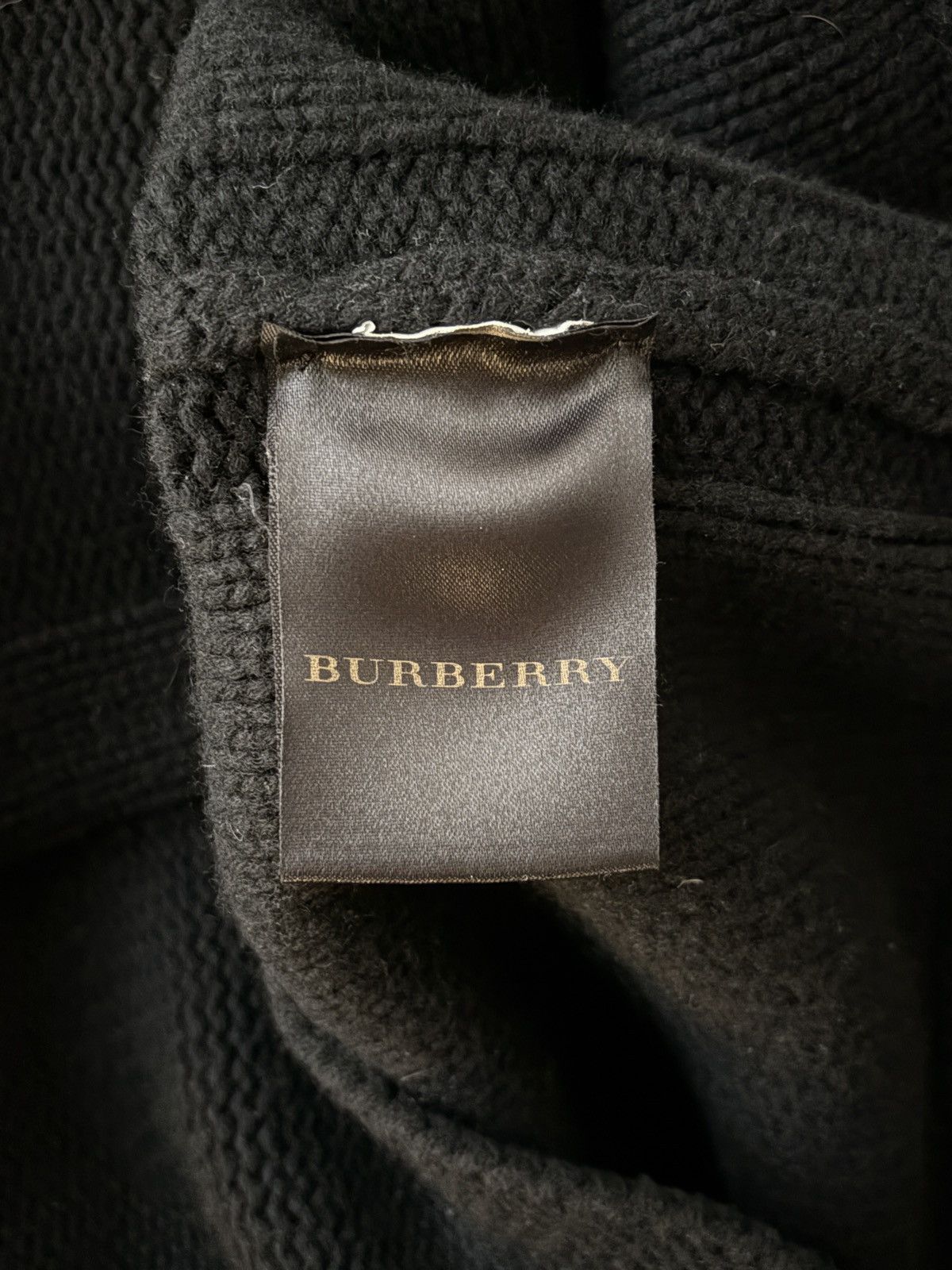 Burberry Prorsum Burberry Prorsum Cashmere Knit aw07 blackChristopher Bailey Size US M / EU 48-50 / 2 - 4 Thumbnail