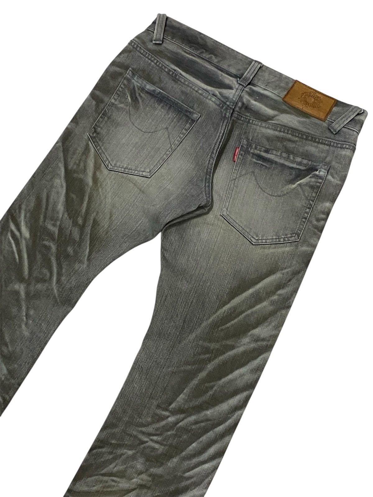 Tornado Mart 💃Tornado Mart Smokey Bootcut Denim Pants Size 30" / US 8 / IT 44 - 10 Thumbnail
