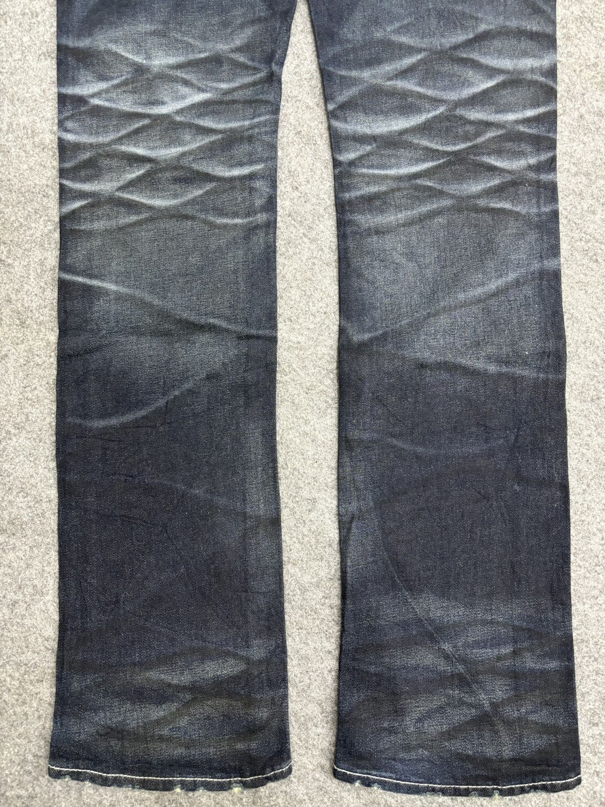 Seditionaries 💥Crazy Fades💥Archival Artisanal FUGA Skinny Fit Denim F570 Size US 31 - 18 Thumbnail