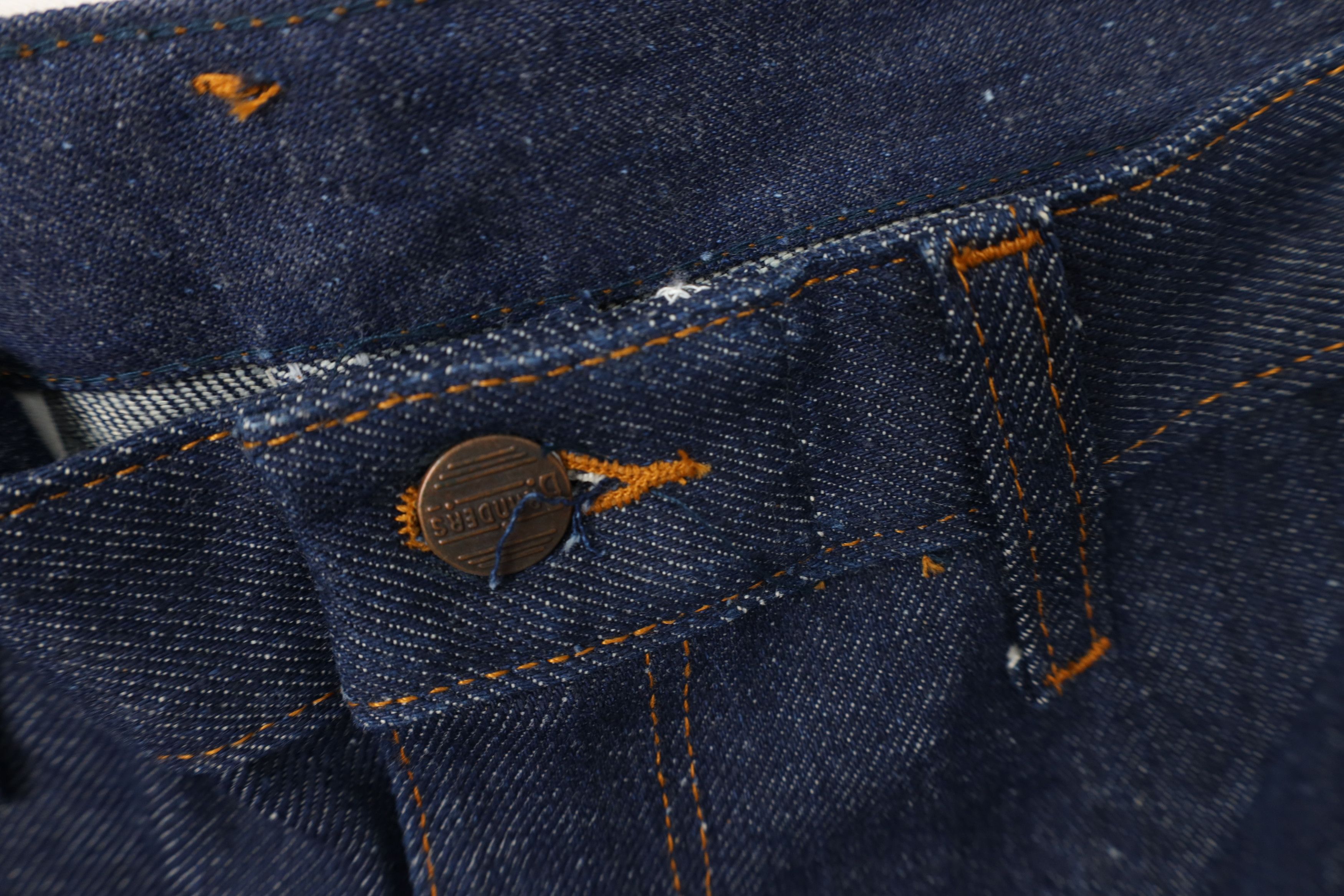 Dickies Deadstock Vintage 70s Dickies Branders Denim Jeans Indigo Size US 42 / EU 58 - 6 Thumbnail