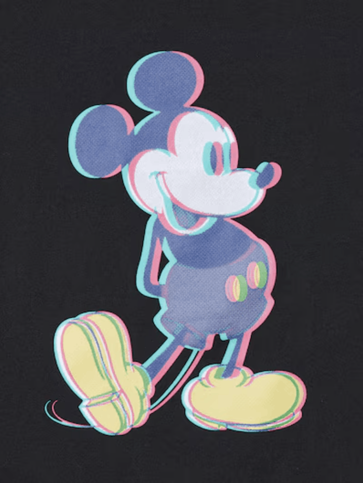 Uniqlo Uniqlo Out-of-Focus Disney Mickey Mouse Stands T-Shirt NWT Size US M / EU 48-50 / 2 - 4 Thumbnail