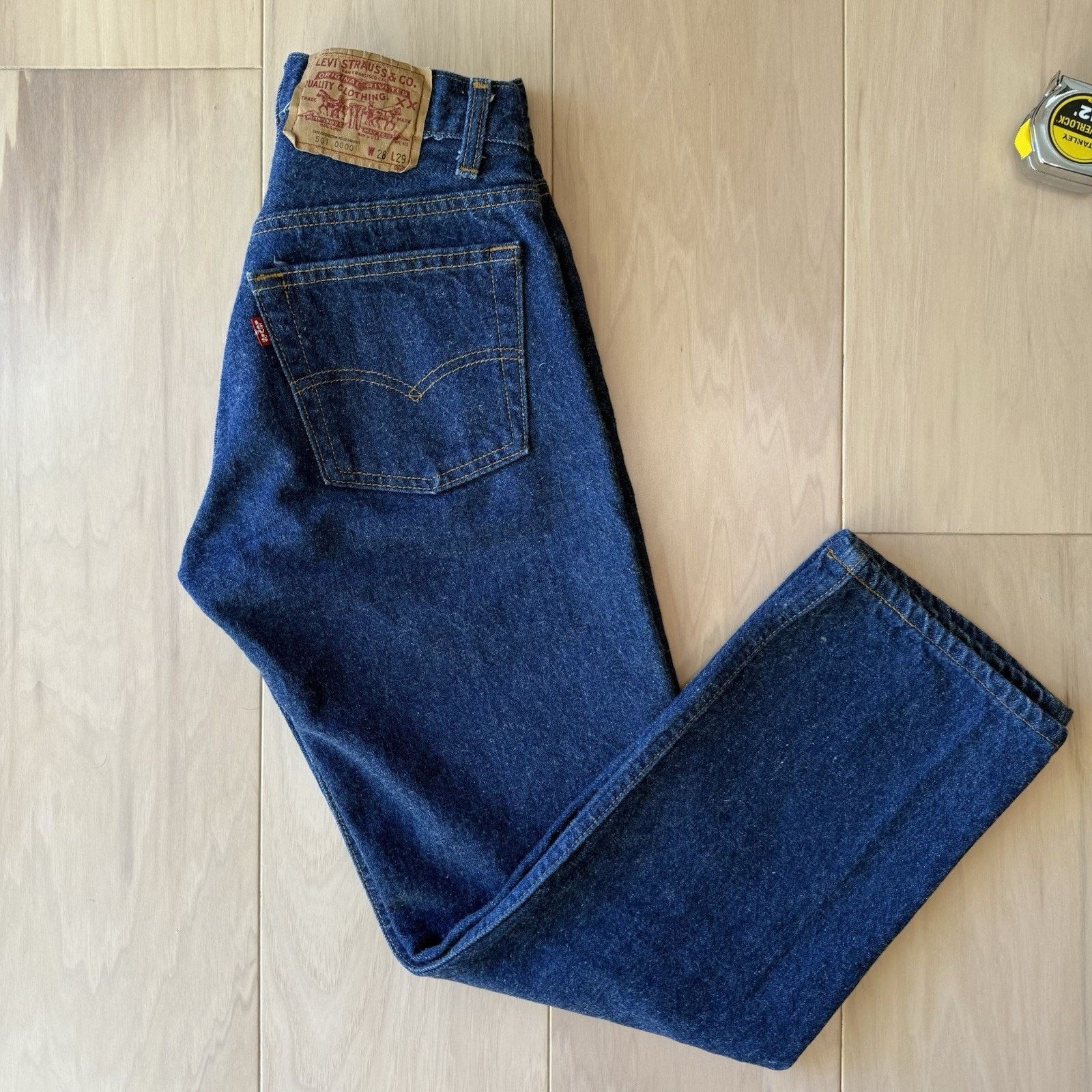 Levi's × Vintage Vintage Levis 501 Jeans 25 Blue 80s Medium Wash Made USA Size 25" / US 0 / IT 36 - 2 Thumbnail