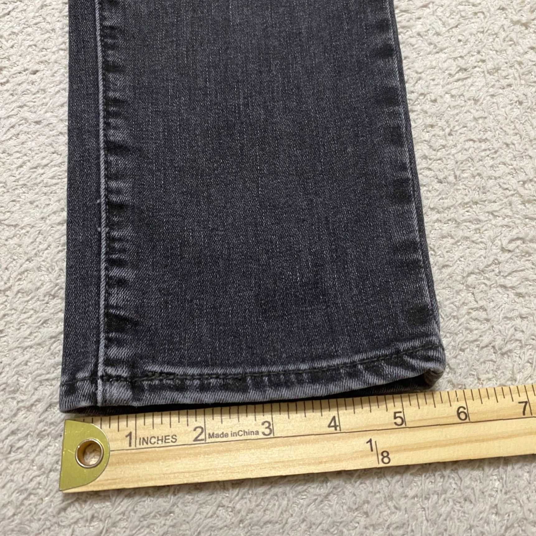 Levi's VINTAGE Levis Womens Jeans sz 31 Gray Dark Wash Denim Shaping Skinny Leg Mid Rise Size 24" / US 00 / IT 34 - 2 Thumbnail