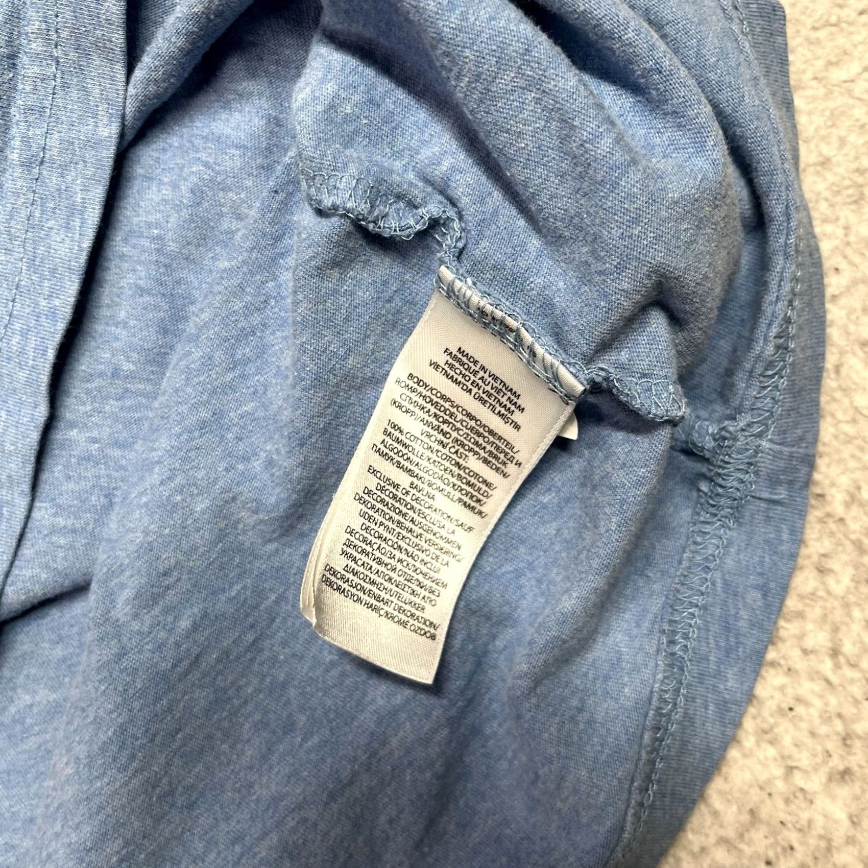 Polo Ralph Lauren Polo Ralph Lauren Hoodie Mens 4XL Blue Lightweight Pullover Sweatshirt Size US XXL / EU 58 / 5 - 4 Thumbnail