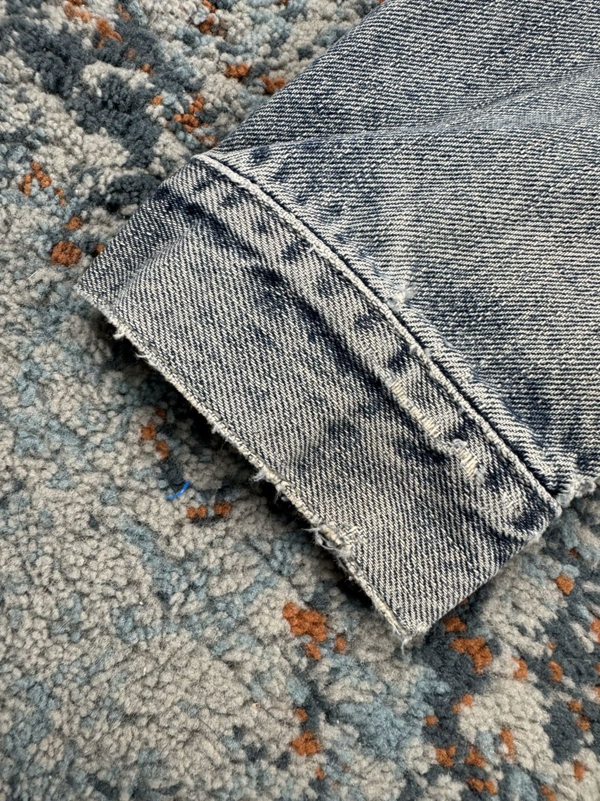 Diesel × Vintage Vintage Y2K Diesel washed denim katana jacket cropped fit Size M / US 6-8 / IT 42-44 - 19 Thumbnail