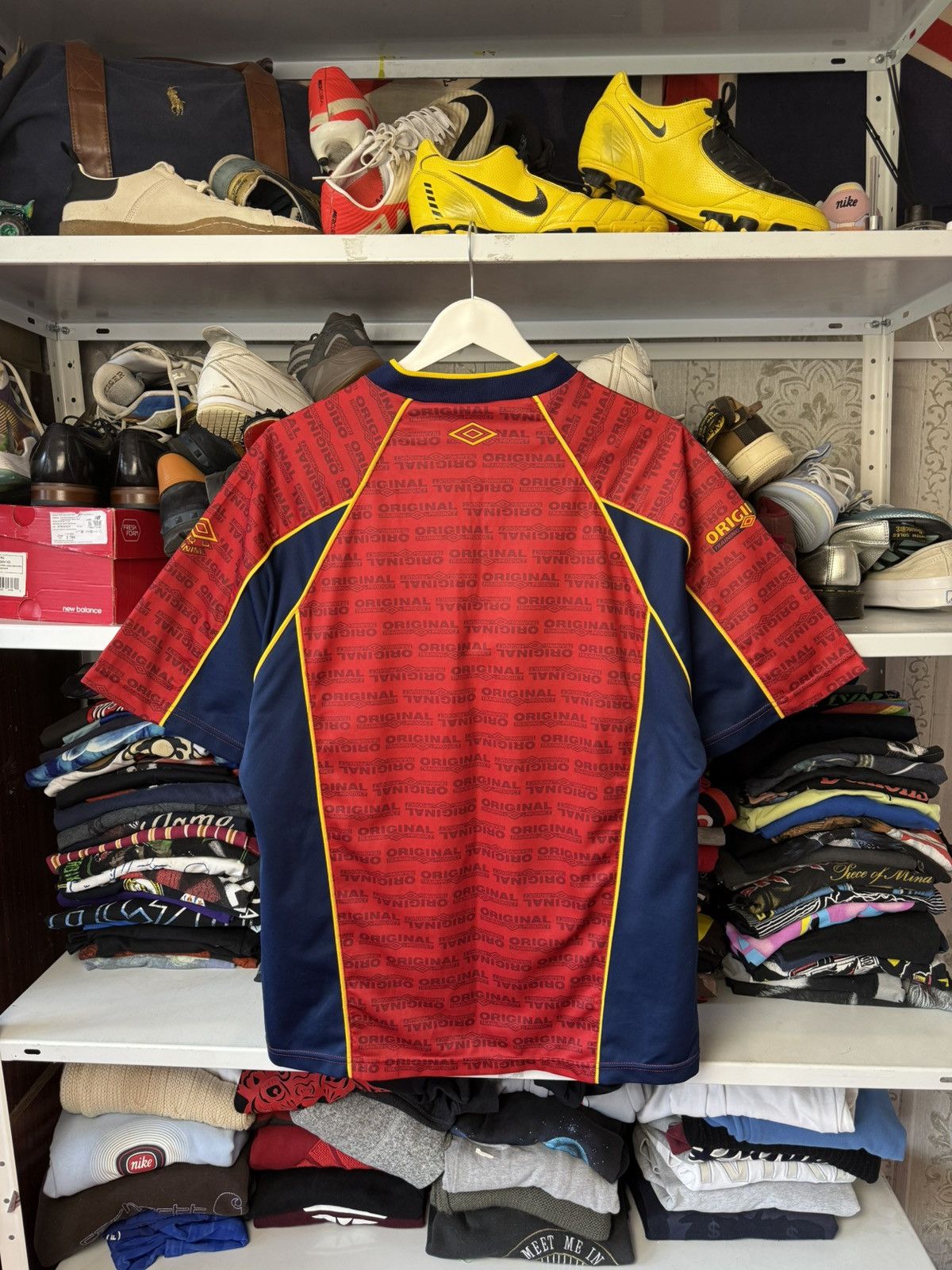 Umbro Vintage Umbro Original Training Product Shirt Mens Crew Size US XL / EU 56 / 4 - 20 Thumbnail