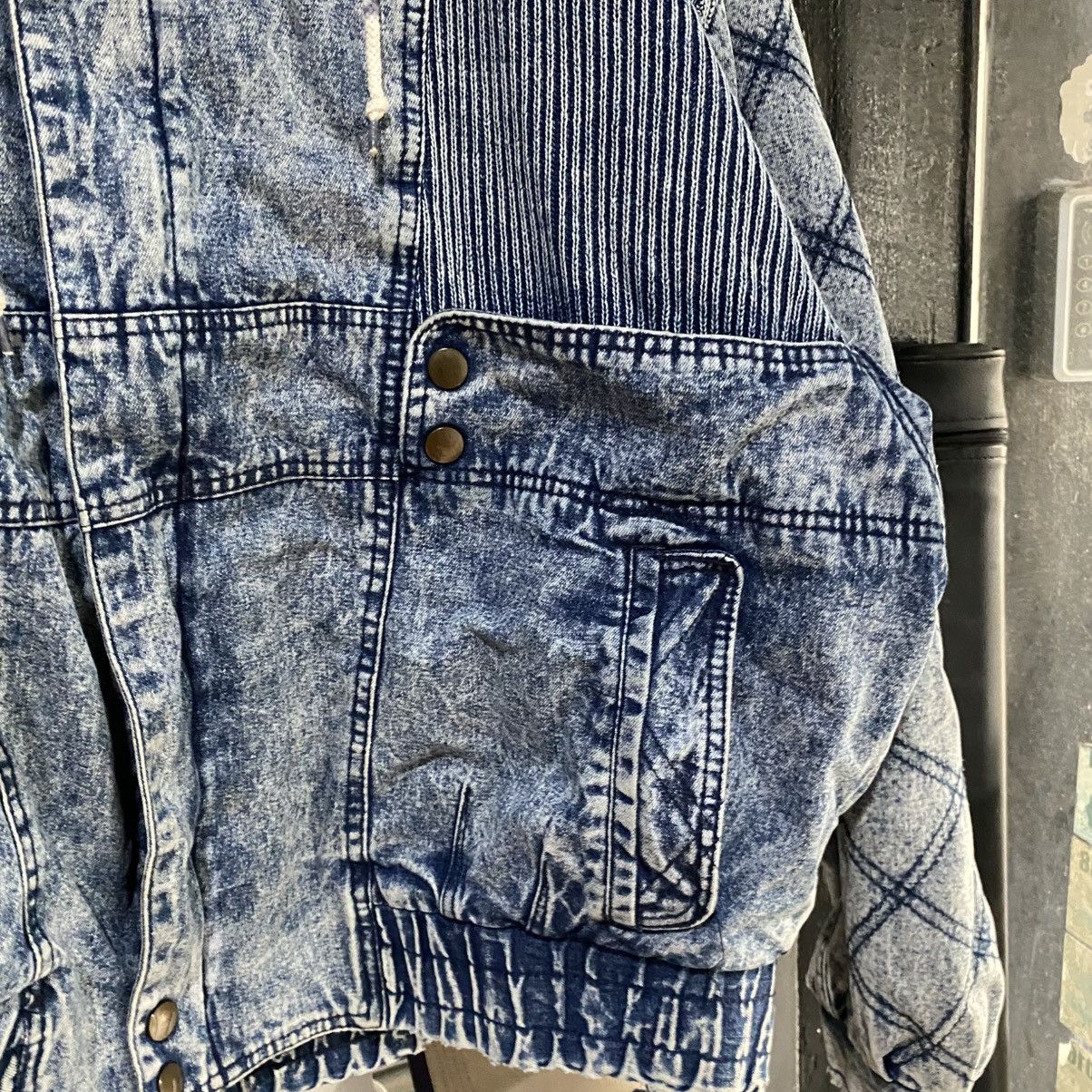 If Six Was Nine × Japanese Brand 💥 vintage Japanese denim bomber by Bobson Size US M / EU 48-50 / 2 - 12 Thumbnail