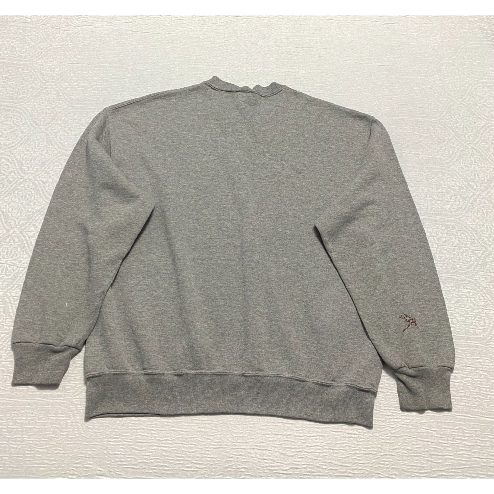 Russell Athletic VINTAGE Russell Athletic Crewneck Sweatshirt Mens XL Gray Logo 90s College University USA American Football Baseball Theme Pullover Casual Athletic Size US XL / EU 56 / 4 - 2 Thumbnail