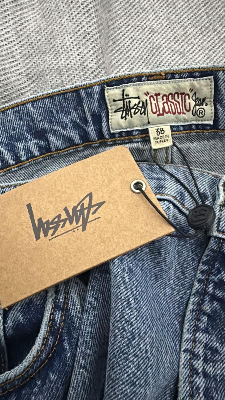 Stussy Stussy Classic Jean Denim Washed Blue Size 38 Size US 38 / EU 54 - 10 Thumbnail