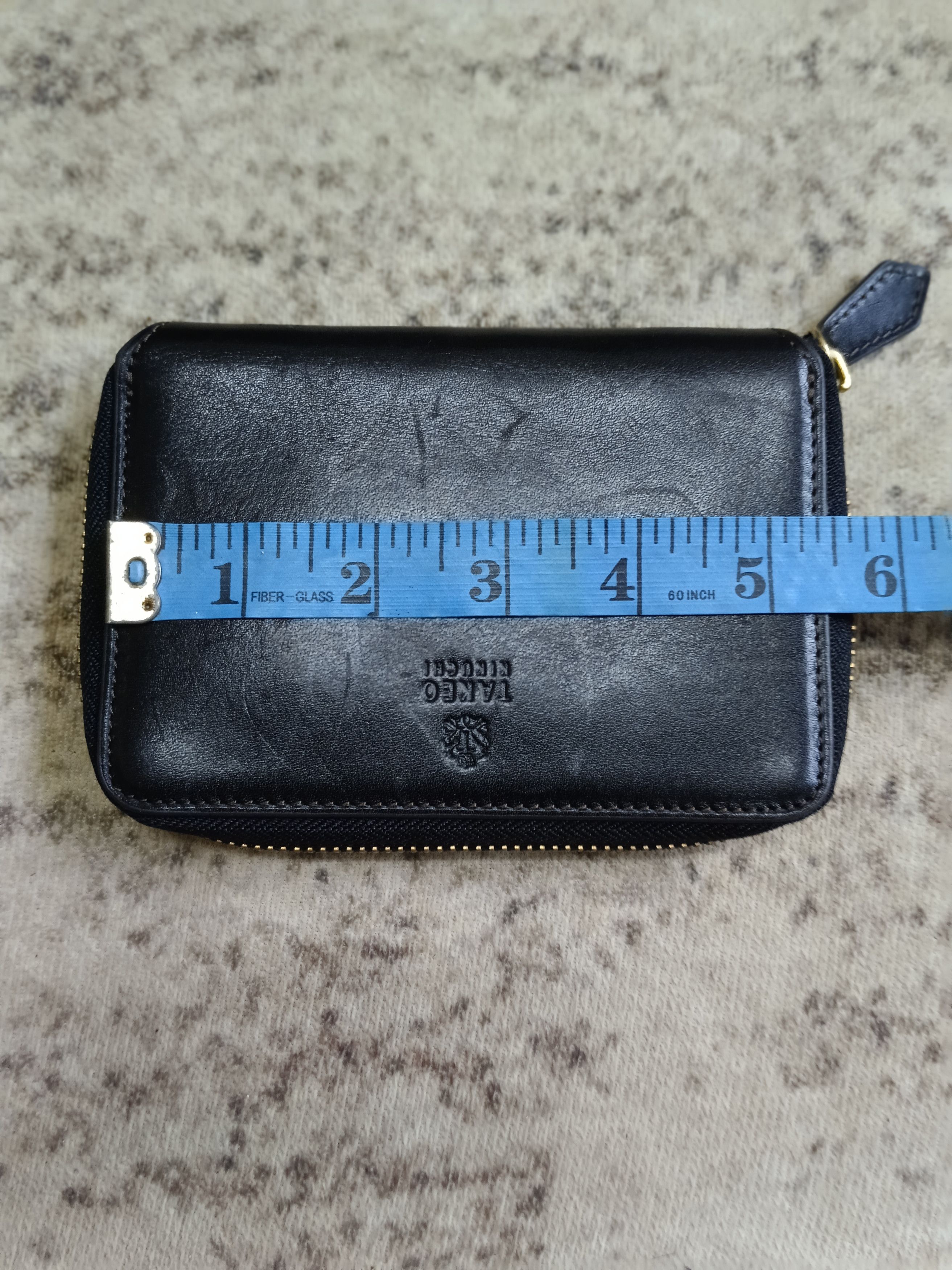 Leather × Takeo Kikuchi TAKEO KAKUCHI LEATHER ROUND ZIP BIFOLD WALLET Size ONE SIZE - 7 Thumbnail