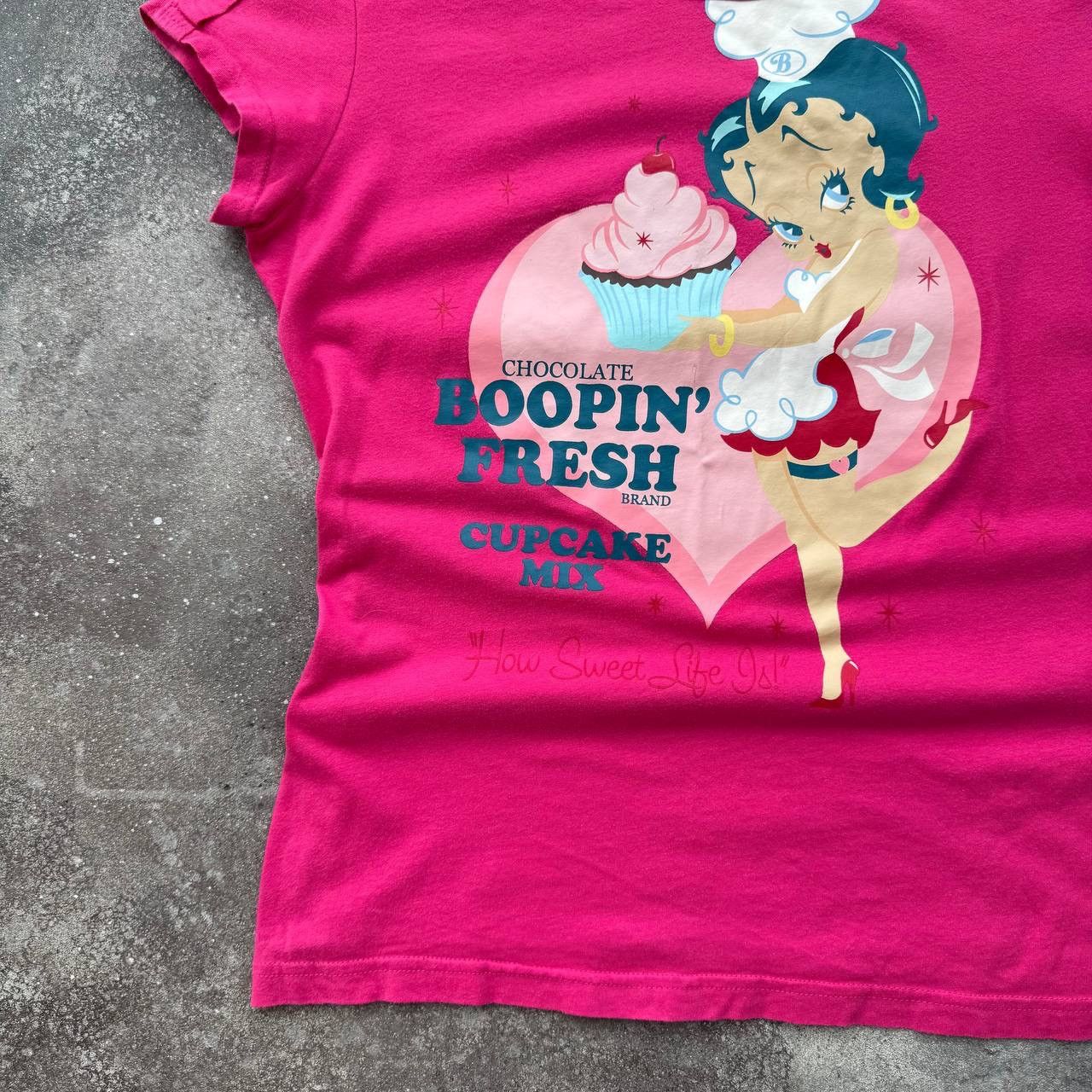 20471120 × Vintage Betty Boop Super Sexy Glamour Vintage T-Shirt Size M / US 6-8 / IT 42-44 - 5 Thumbnail