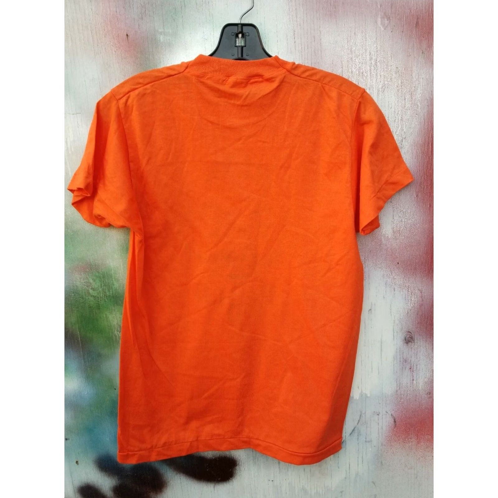 Vintage VINTAGE Pink Floyd Graphic Tee Shirt Mens S Orange 70s 80s Deadstock Relic LP Album Cover Tour Concert Size US S / EU 44-46 / 1 - 4 Thumbnail