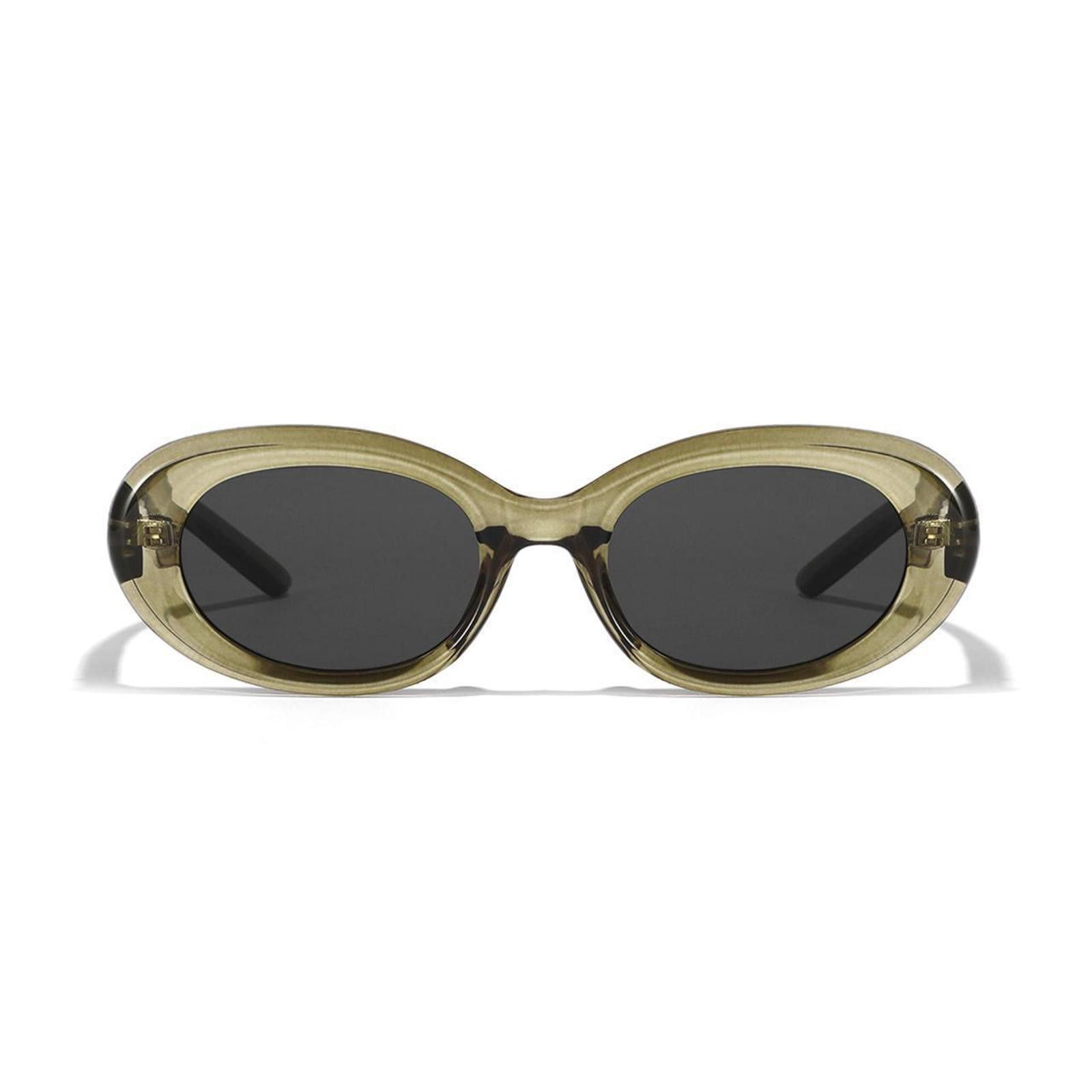 Japanese Brand Vtg Y2k Avant Garde Cat Eye Sunglasses Olive Unisex One Size Size ONE SIZE - 2 Thumbnail