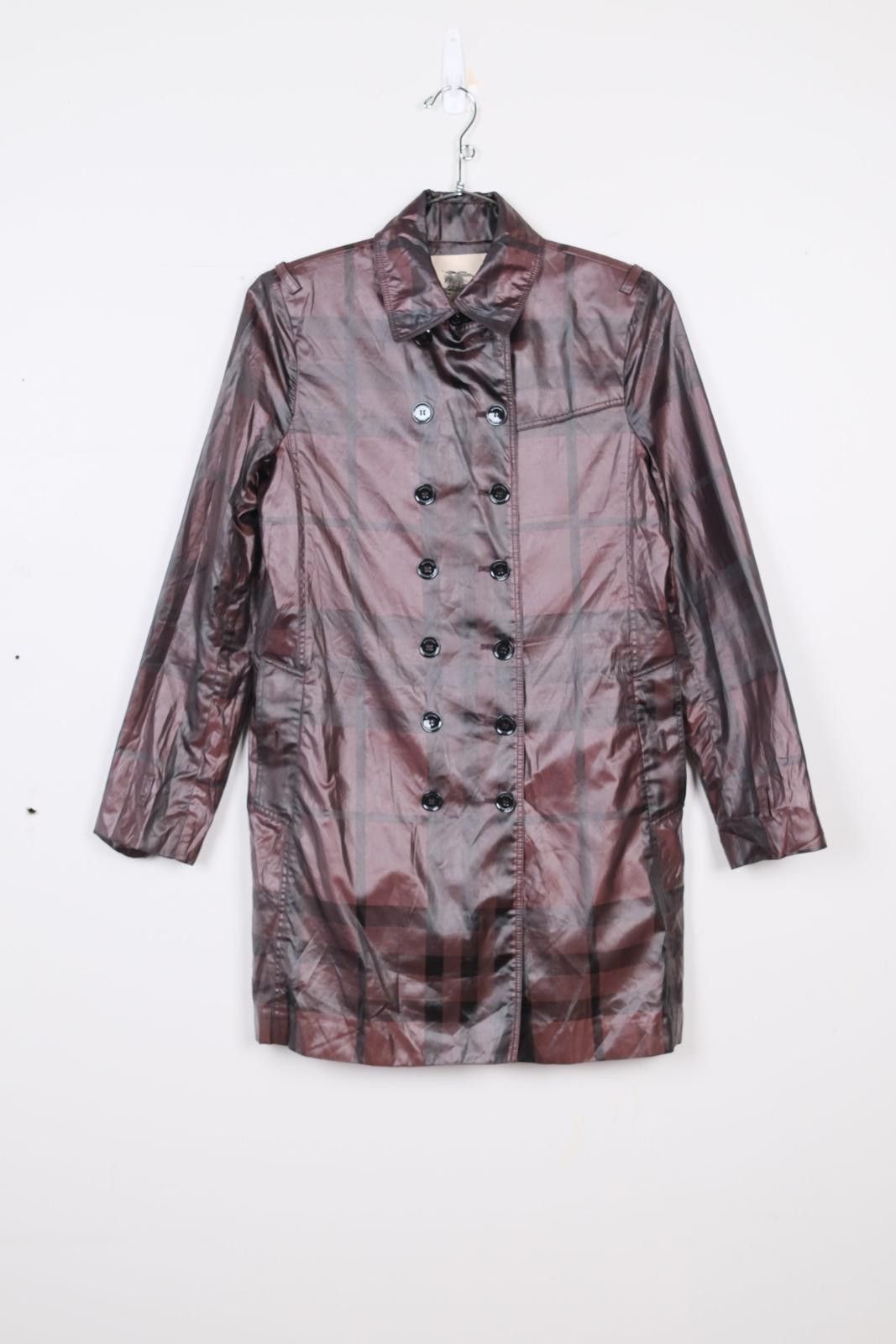 Other 90's Burberry London Plaid Trench Coat Size M / US 6-8 / IT 42-44 - 1 Thumbnail