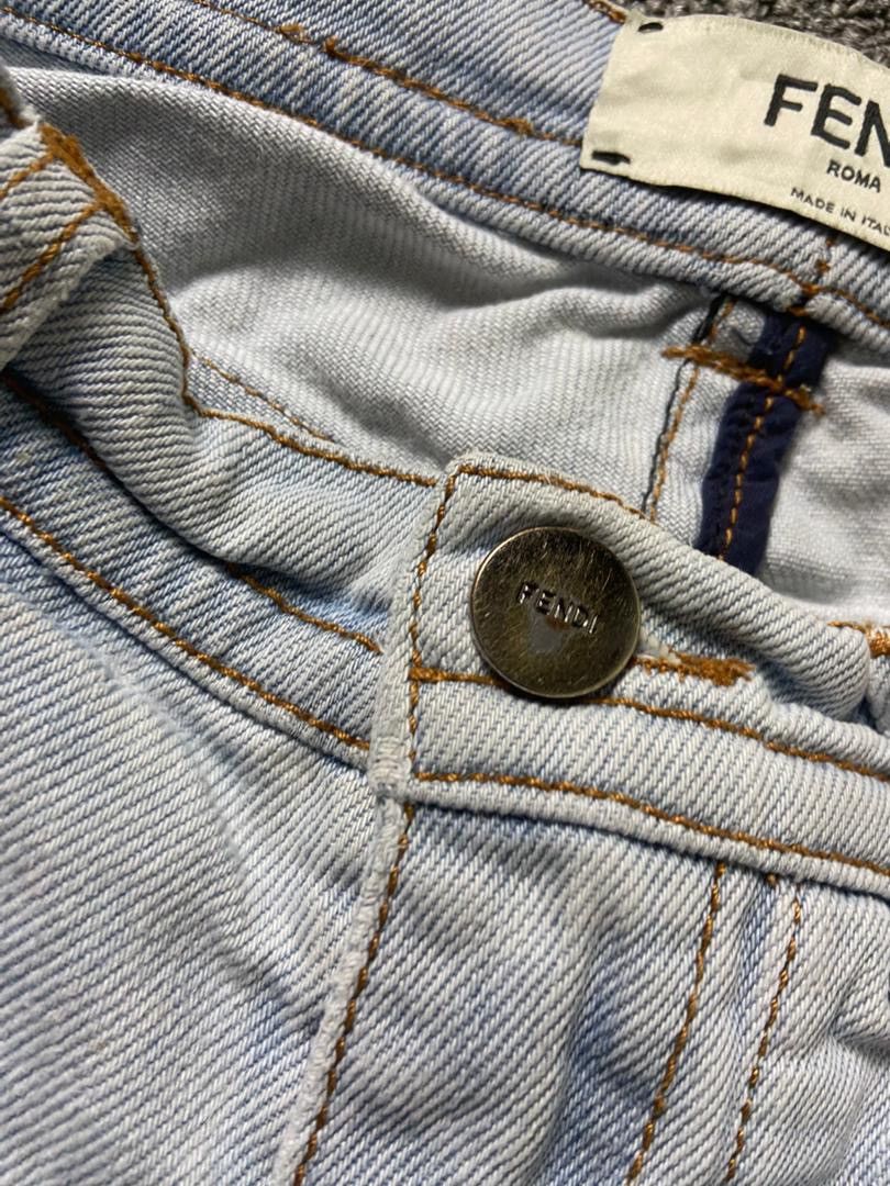 Fendi Fendi Roma Denim Jeans (184) Size US 26 / EU 42 - 8 Thumbnail
