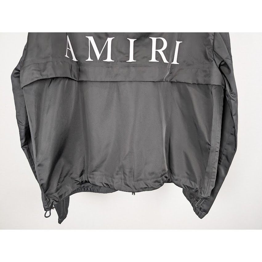 Amiri o1rshd1 Light Weight Nylon Anorak Jacket in Black Size US L / EU 52-54 / 3 - 13 Thumbnail