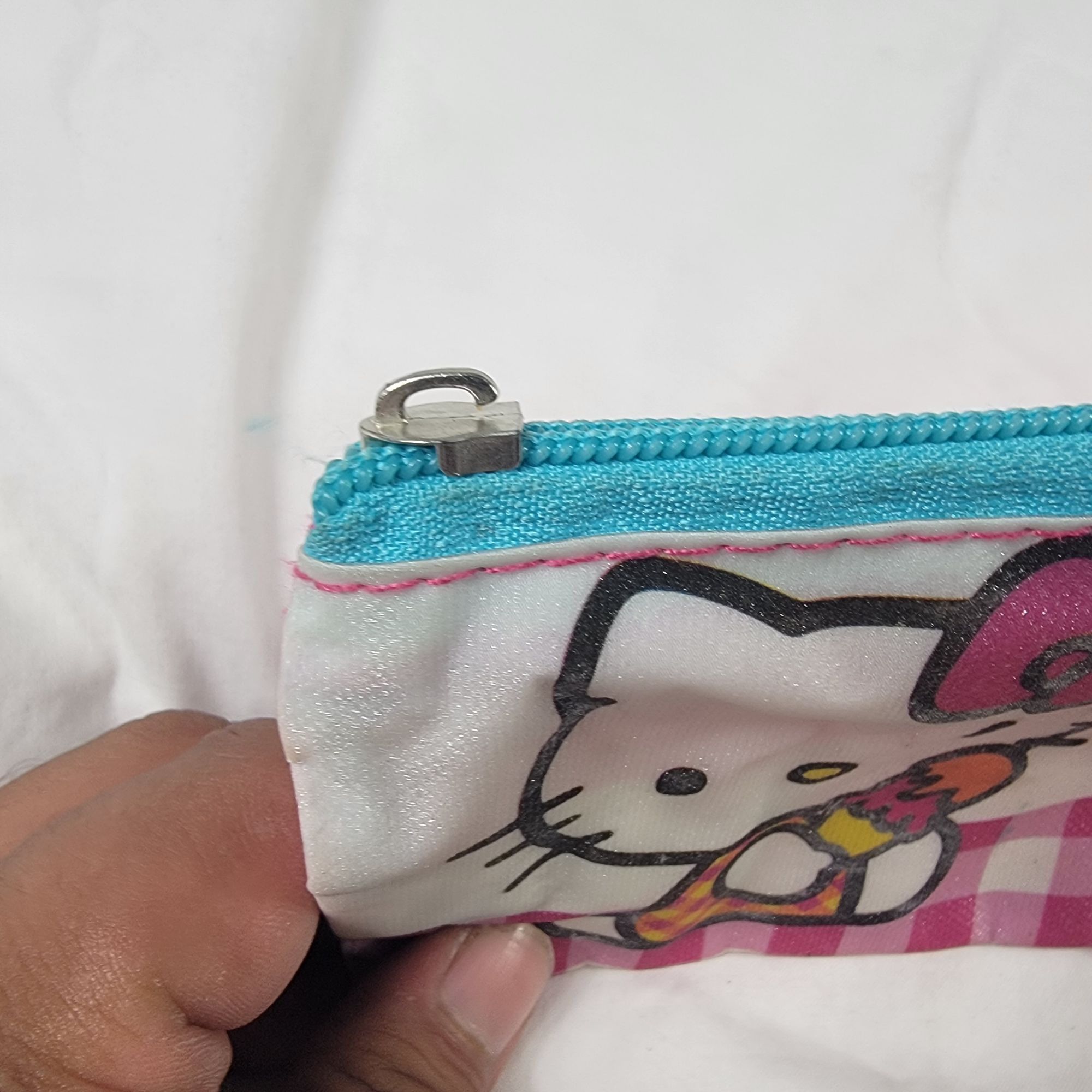 Other Sanrio Hello Kitty Cat Pink Flat Pen Pencil School Work Pouc Size ONE SIZE - 4 Thumbnail