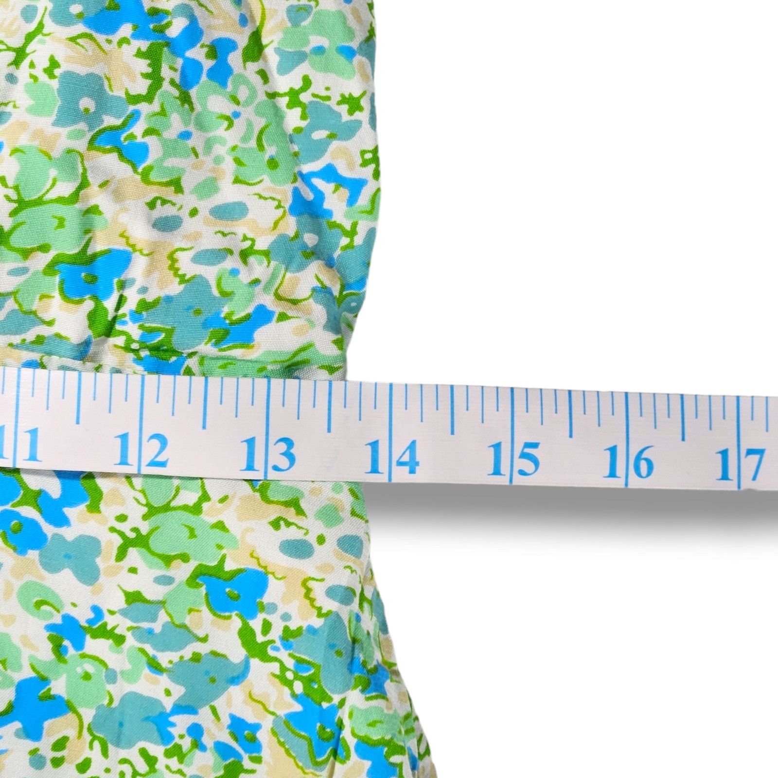 FAITHFULL NWT Faithfull the Brand Gaia Mini Dress Sz. 6 [M] Blue Green Size M / US 6-8 / IT 42-44 - 11 Thumbnail