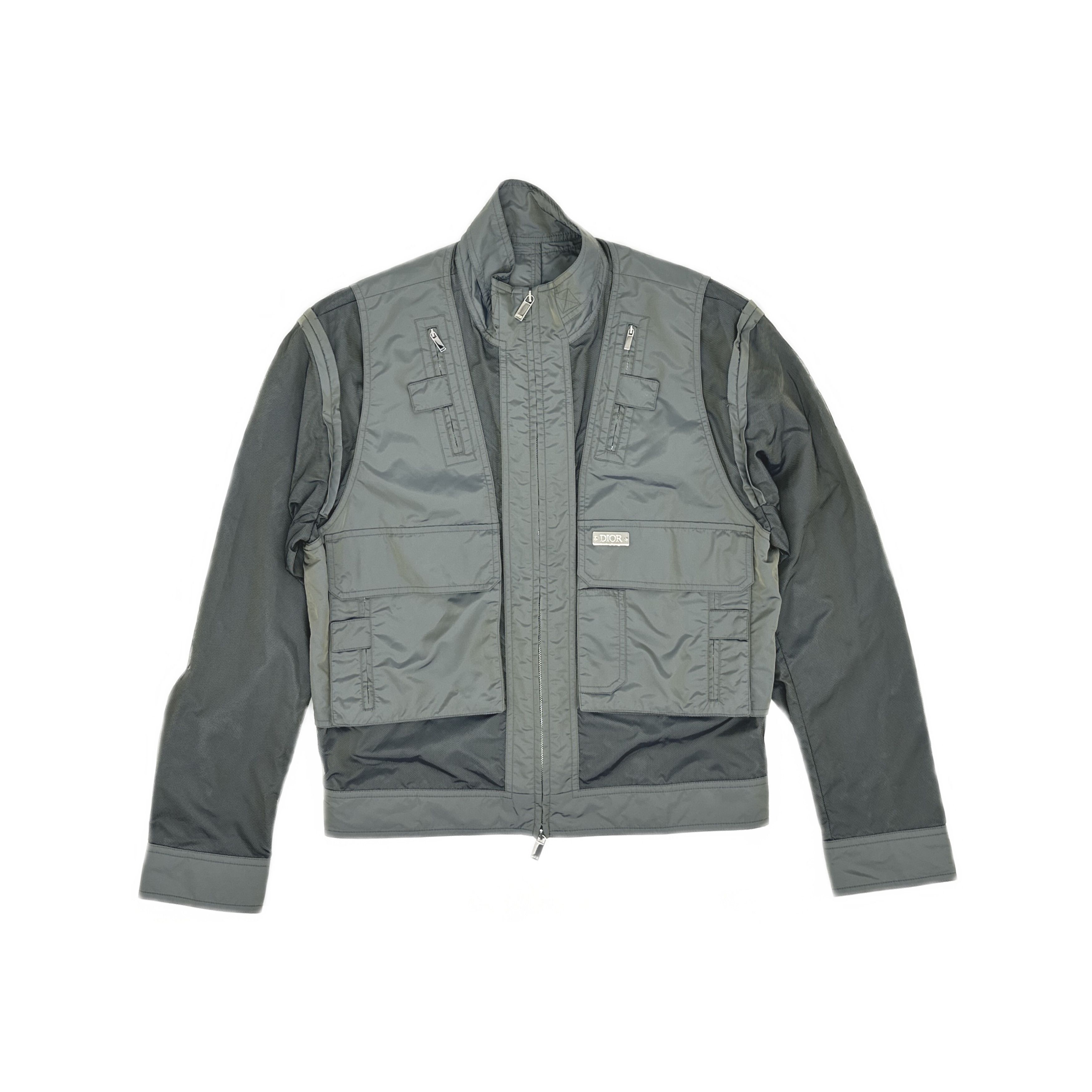 Dior Dior Mesh Paneled Reflective Light Jacket 48 Size US M / EU 48-50 / 2 - 1 Thumbnail