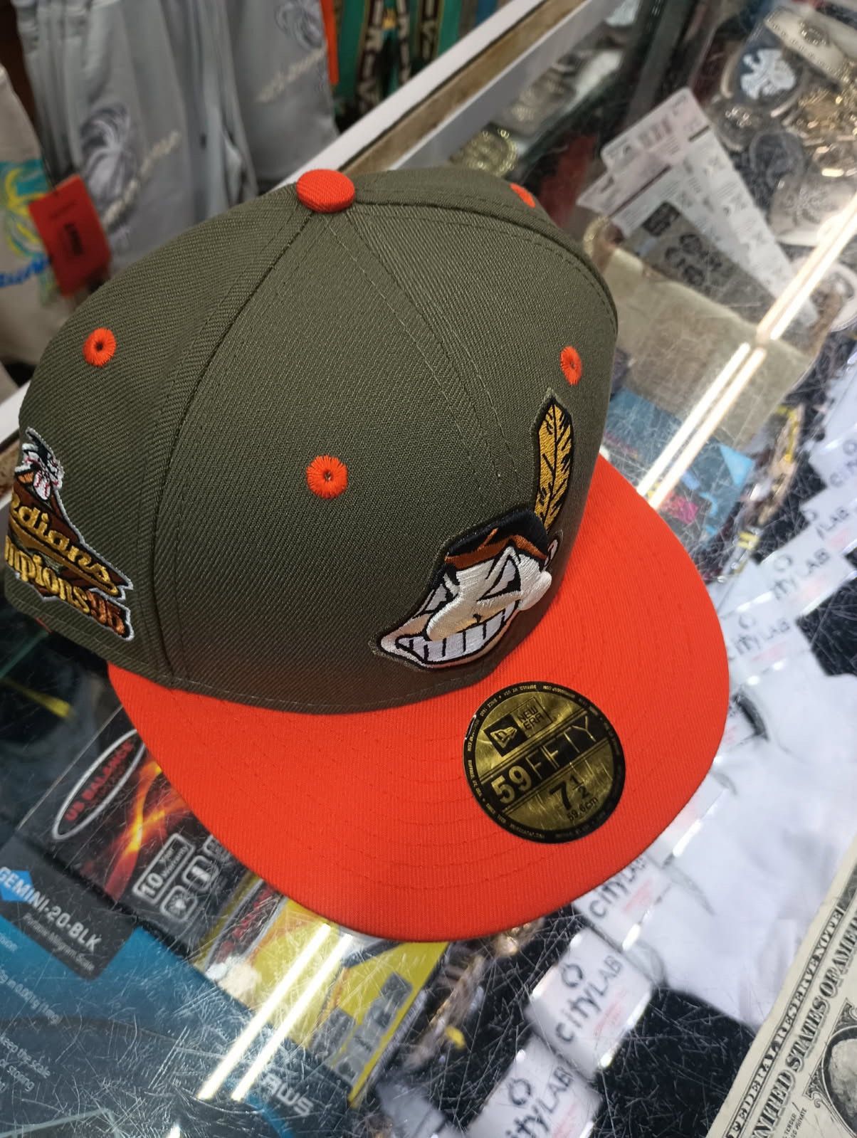 New Era 2 tone Cleveland Indians Fitted (ALL SIZES) Size ONE SIZE - 6 Thumbnail