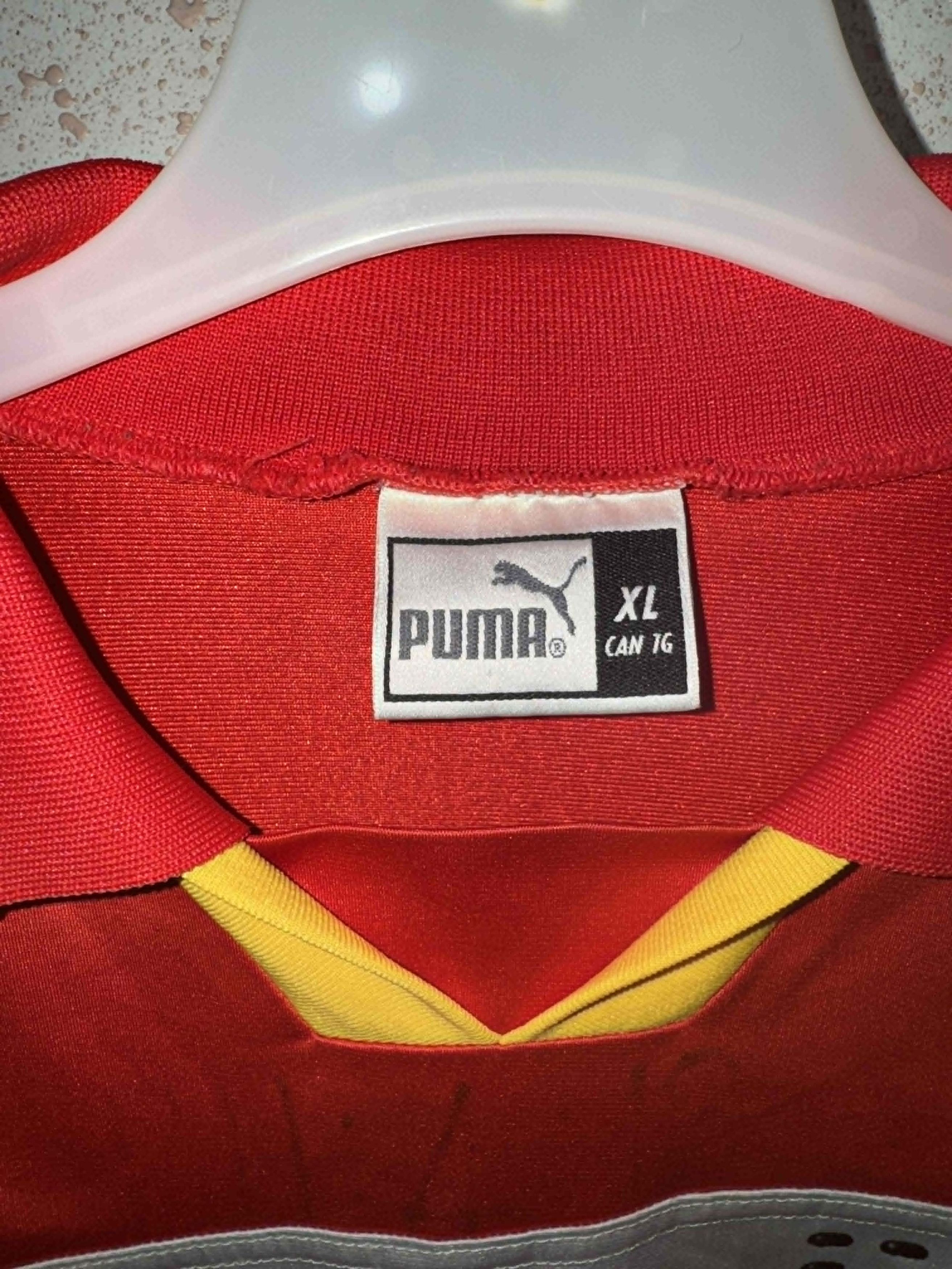 Puma Cameroun 1998/00 Player Issue Goalkeeper Shirt #22 PUMA Size US XL / EU 56 / 4 - 6 Thumbnail