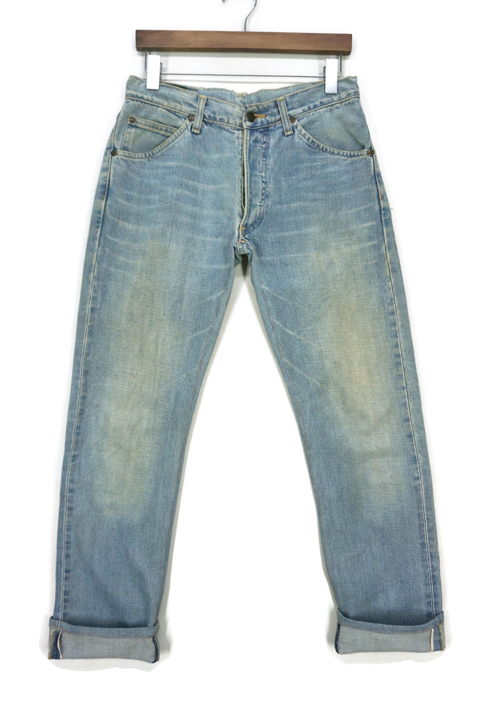 Lee Riders Selvedge Jeans Made in Japan Union Made Denim W30 Size US 30 / EU 46 - 1 Thumbnail