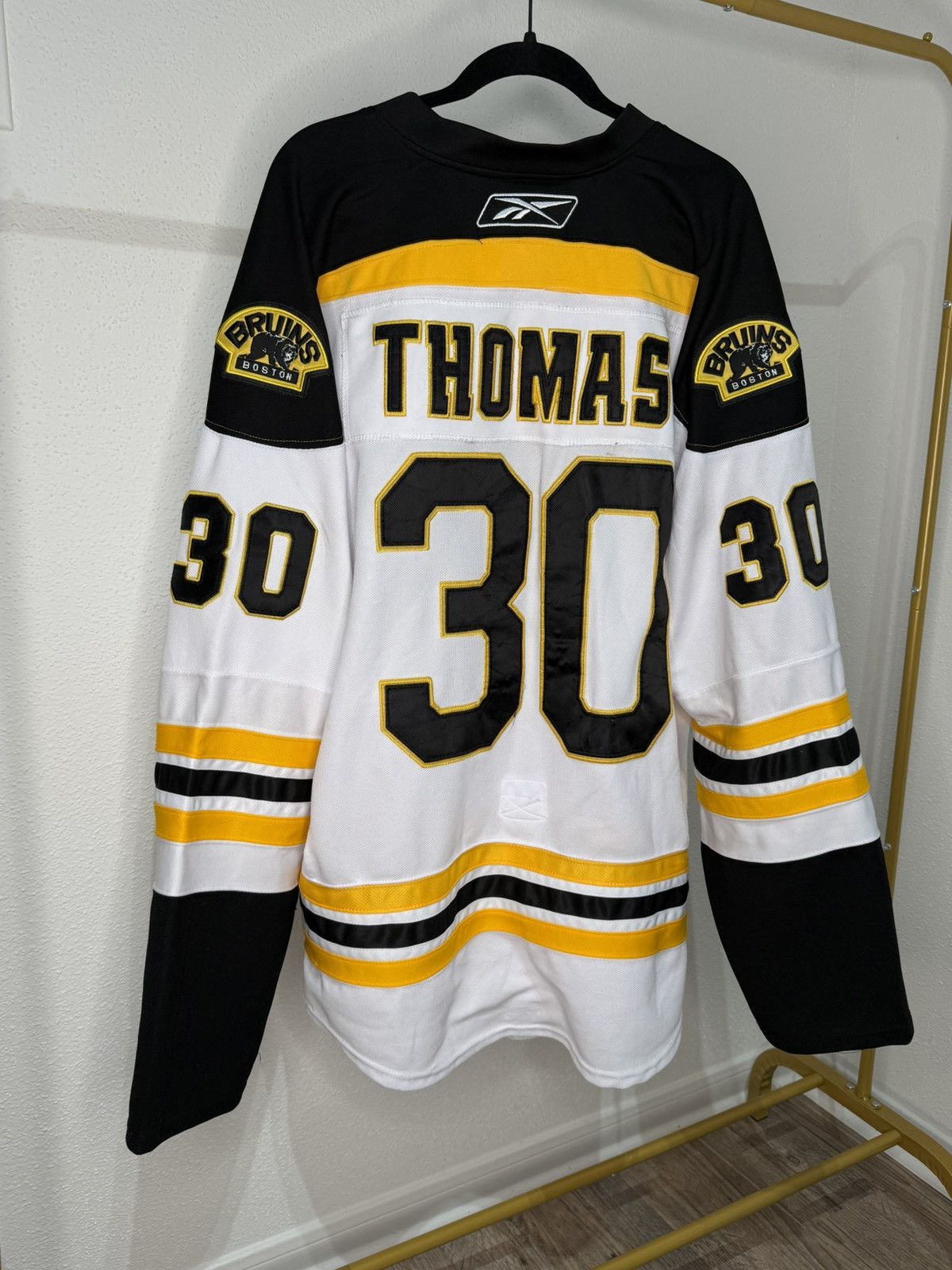 Reebok Reebok Boston Bruins Tim Thomas Jersey Size US XL / EU 56 / 4 - 2 Thumbnail
