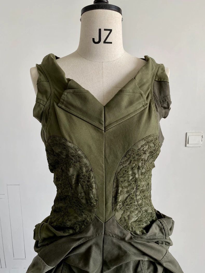Comme des Garcons Comme Des Garcons Deconstructed Dress with Super Heavy Mat Size S / US 4 / IT 40 - 5 Thumbnail