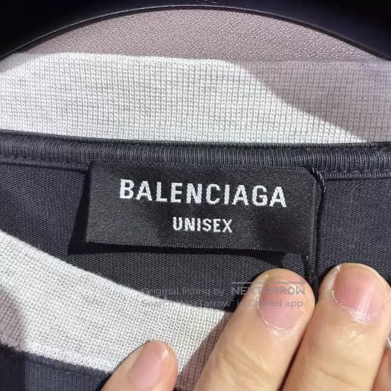Balenciaga Balenciaga Patchwork Double Ring Short Sleeve Size US M / EU 48-50 / 2 - 4 Thumbnail