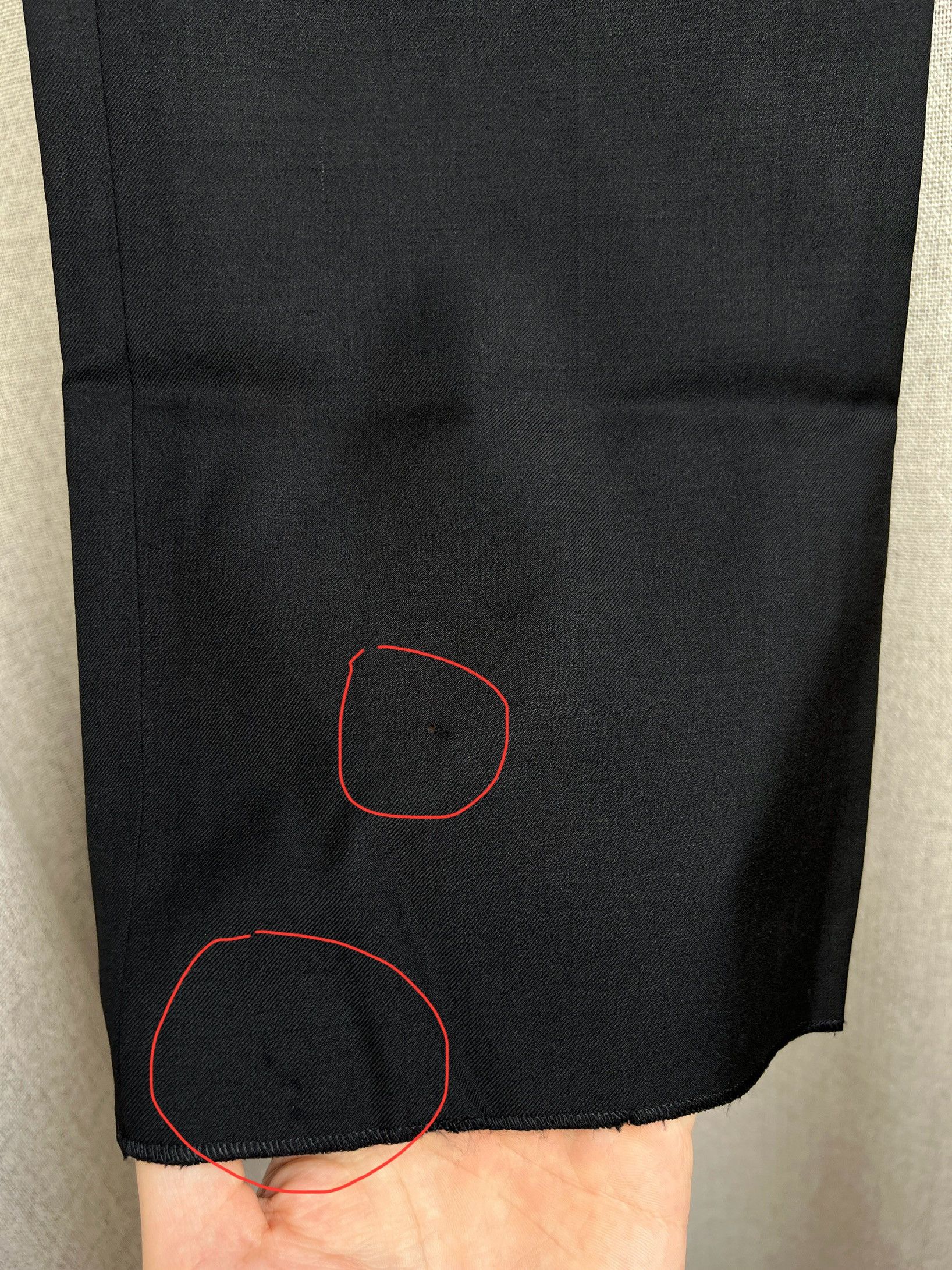 Louis Vuitton Vintage Louis Vuitton Uniformes Wool Classic Trousers Size 28" / US 6 / IT 42 - 6 Thumbnail