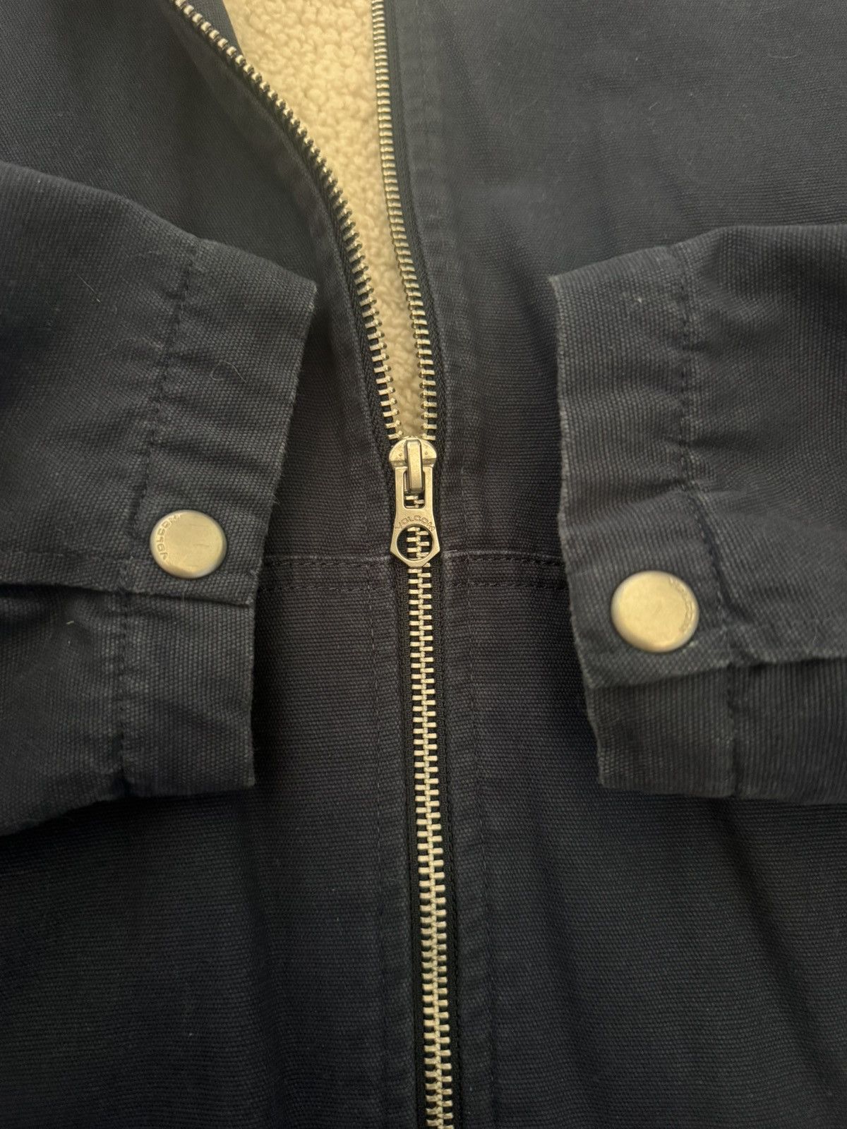 Volcom Navy Blue Volcom Jacket with Fleece Size US M / EU 48-50 / 2 - 5 Thumbnail