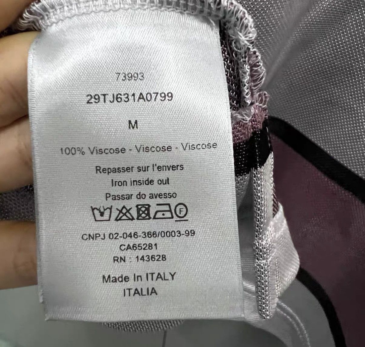 Dior Dior Color Block Embroidered Logo Long Sleeve J41 Size US M / EU 48-50 / 2 - 3 Thumbnail