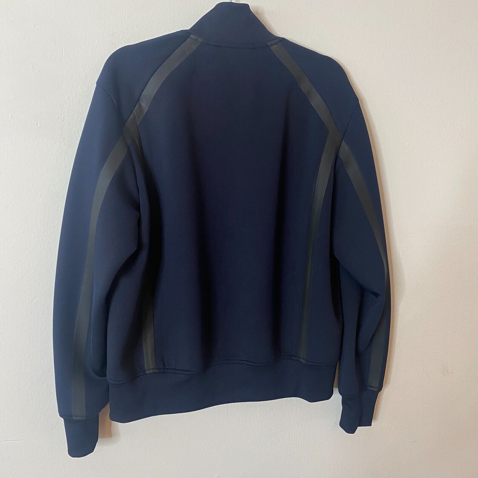 3.1 Phillip Lim 3.1 Phillip Lim Navy Track Jacket Zip Black Stripe Piping M Size US M / EU 48-50 / 2 - 4 Thumbnail