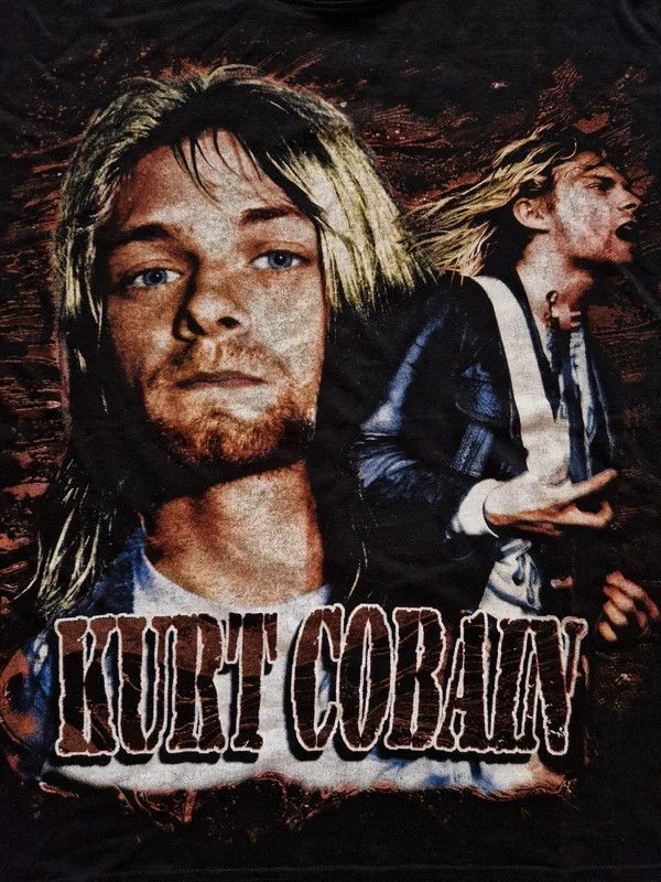 Other Kurt Cobain Vintage Tee anni '90 Nirvana T-shirt Maglietta Size US L / EU 52-54 / 3 - 2 Thumbnail