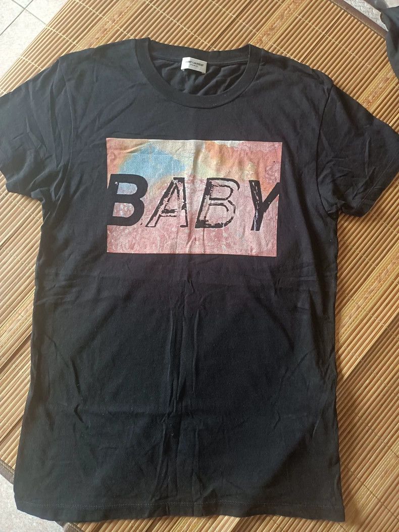 Saint Laurent Paris Saint Laurent Paris short sleeves Nextarrow-2505 Size US S / EU 44-46 / 1 - 1 Thumbnail