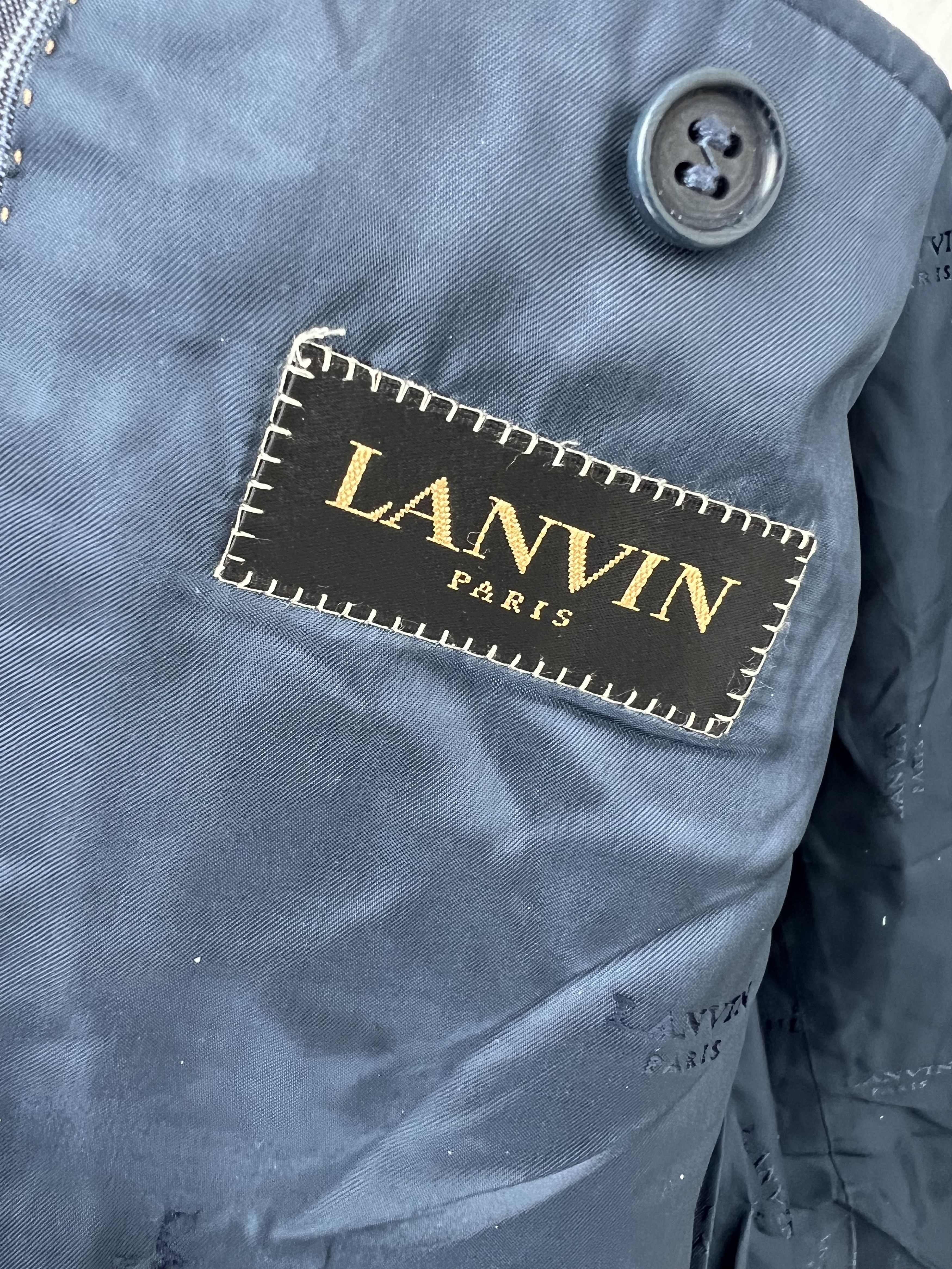 Lanvin Lanvin Blazer 62 Size 54L - 4 Thumbnail