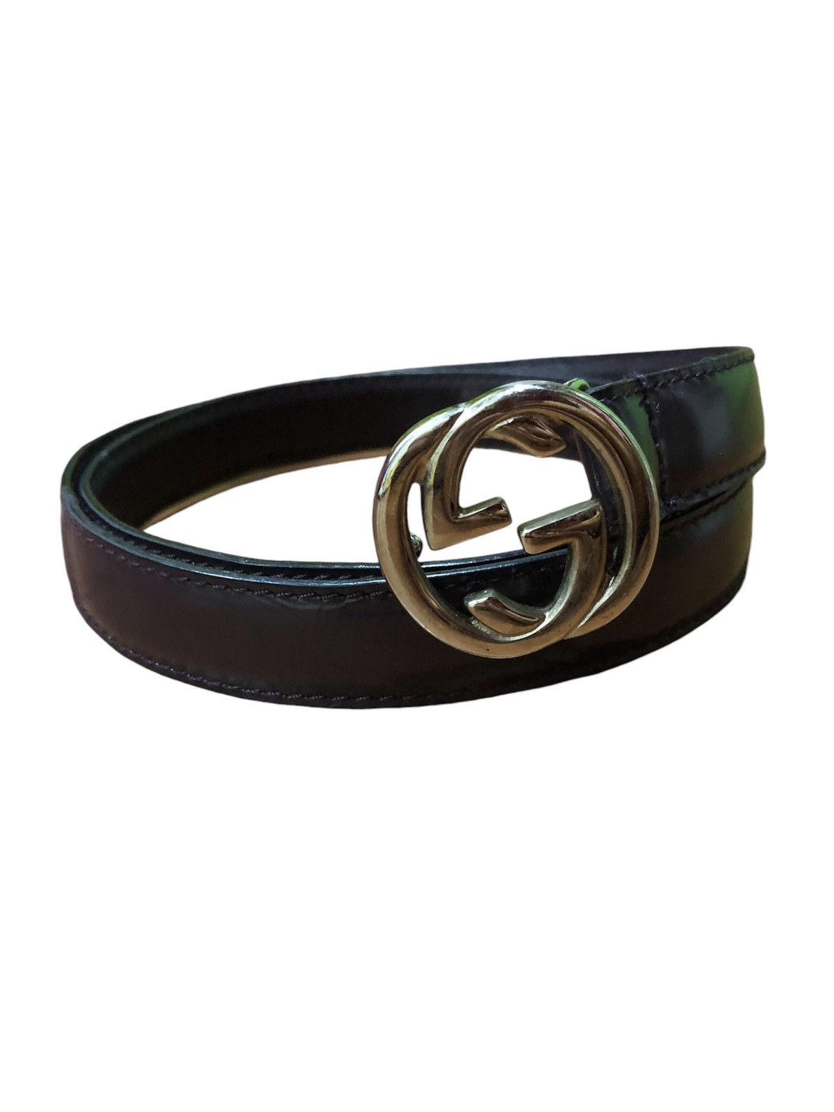 Gucci Vintage Gucci GG Buckle Belt Size ONE SIZE - 1 Thumbnail