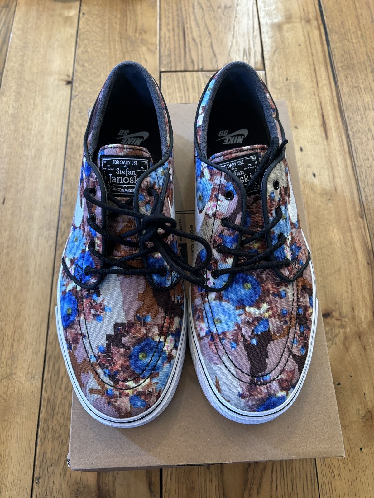 Nike Nike SB Janoski Digi Floral Blue 2013 Size US 9 / EU 42 - 2 Thumbnail