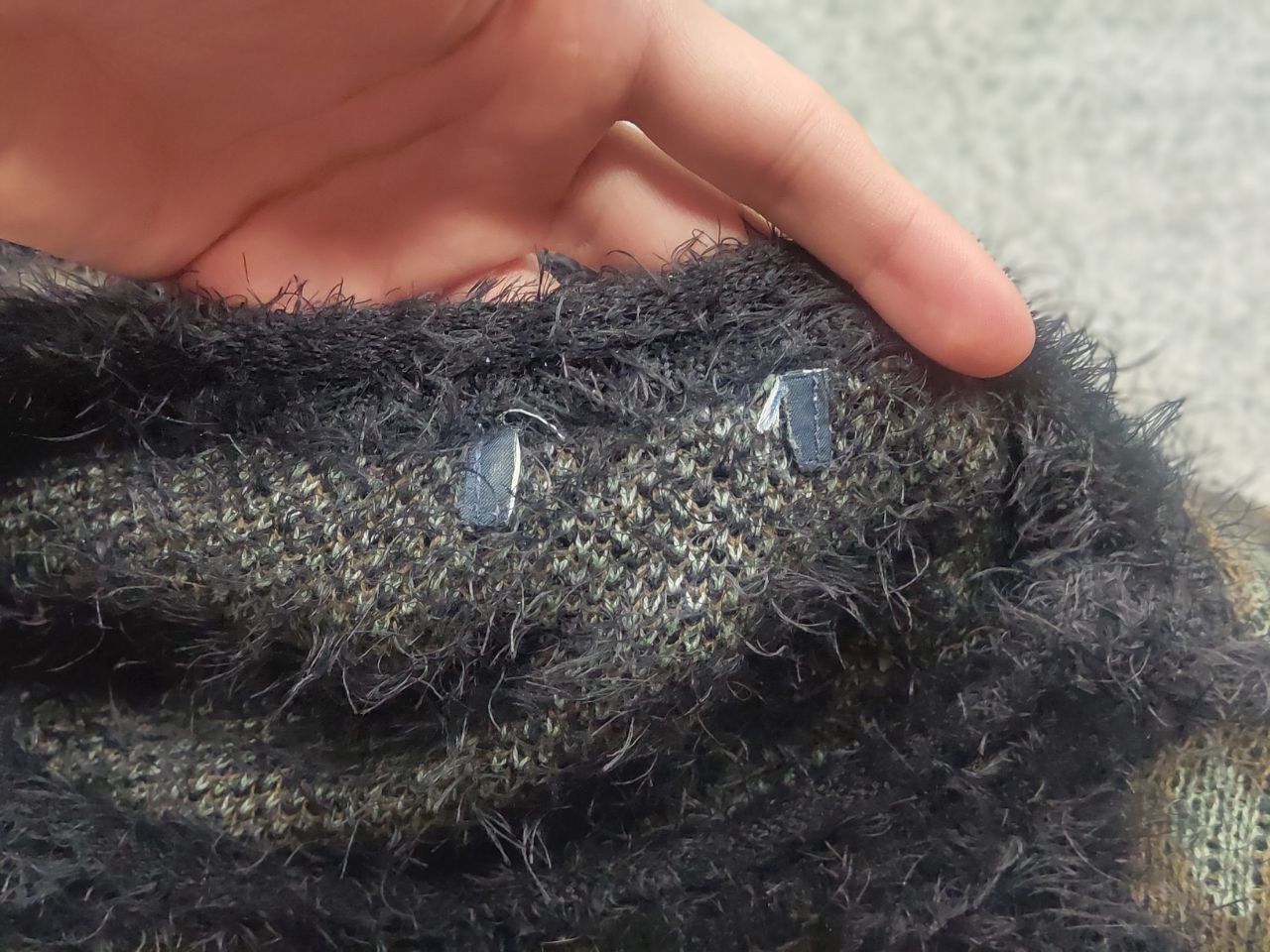 If Six Was Nine Vintage leopard Mohair Style Black Sweater Y2K hysteric Size US S / EU 44-46 / 1 - 12 Thumbnail