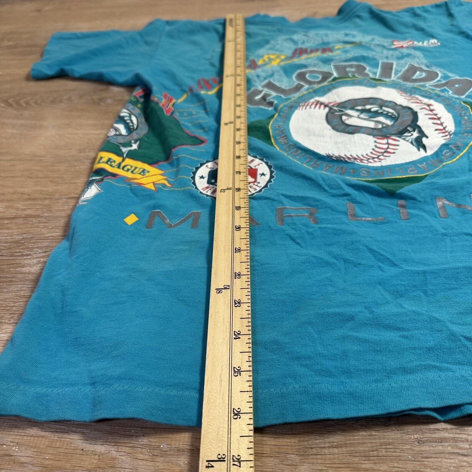 Salem Sportswear Vintage 1992 Miami Marlins 1992 MLB T-Shirt Salem Large Size US L / EU 52-54 / 3 - 9 Thumbnail
