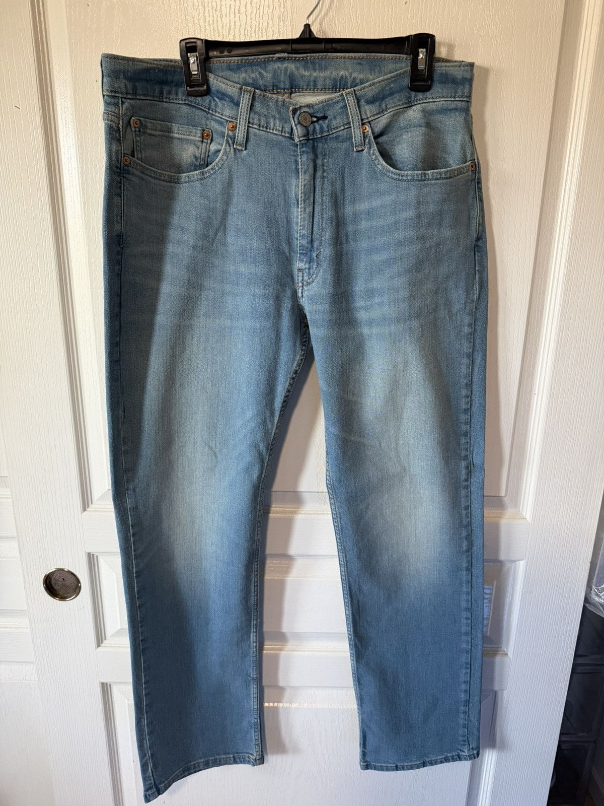 Levi's Levi’s 514 Blue Denim Vintage Style Jeans Men’s Size 34x32 Size US 34 / EU 50 - 2 Thumbnail