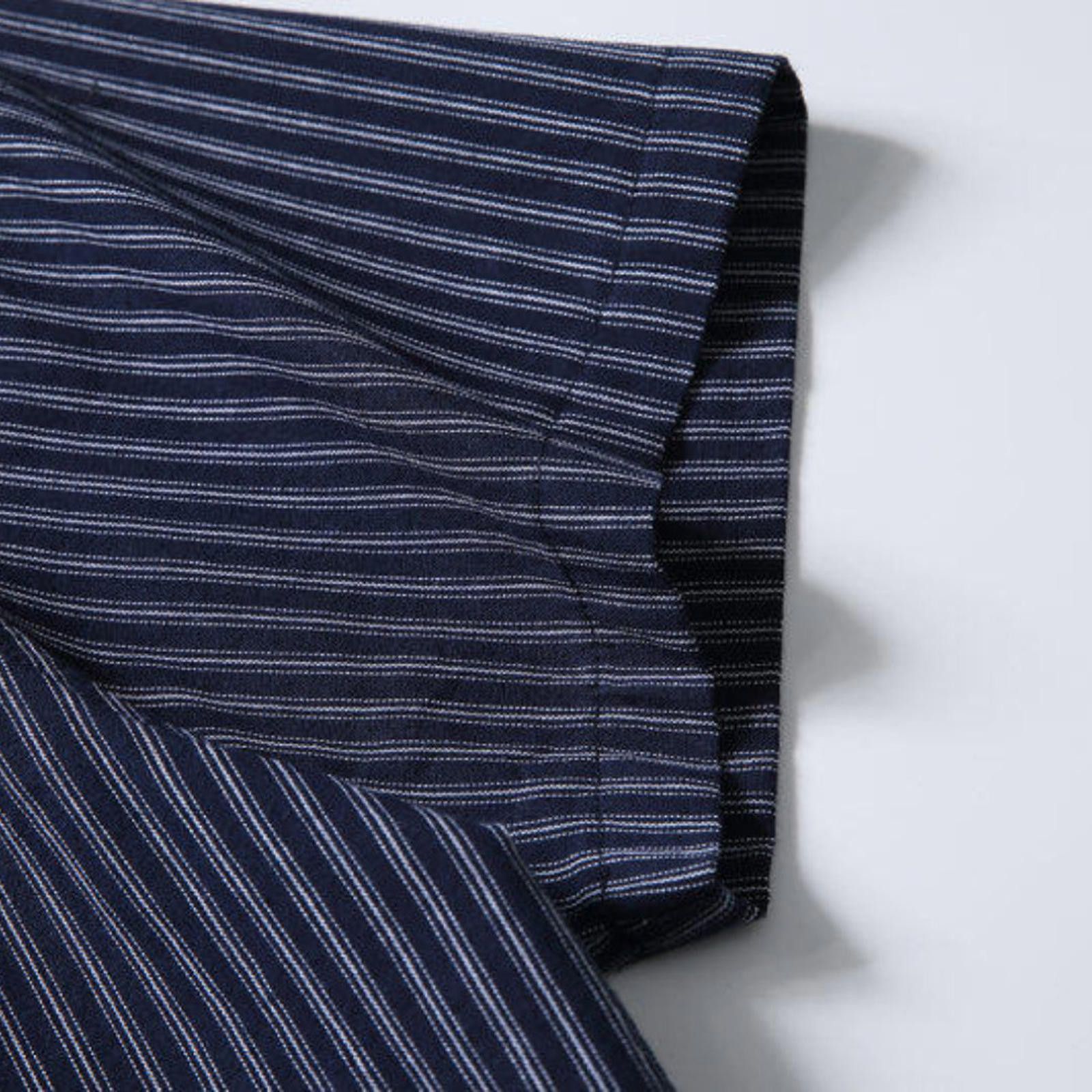 Vintage Striped Short Sleeve Button-Up Shirt by Butterfinger Size US M / EU 48-50 / 2 - 5 Thumbnail